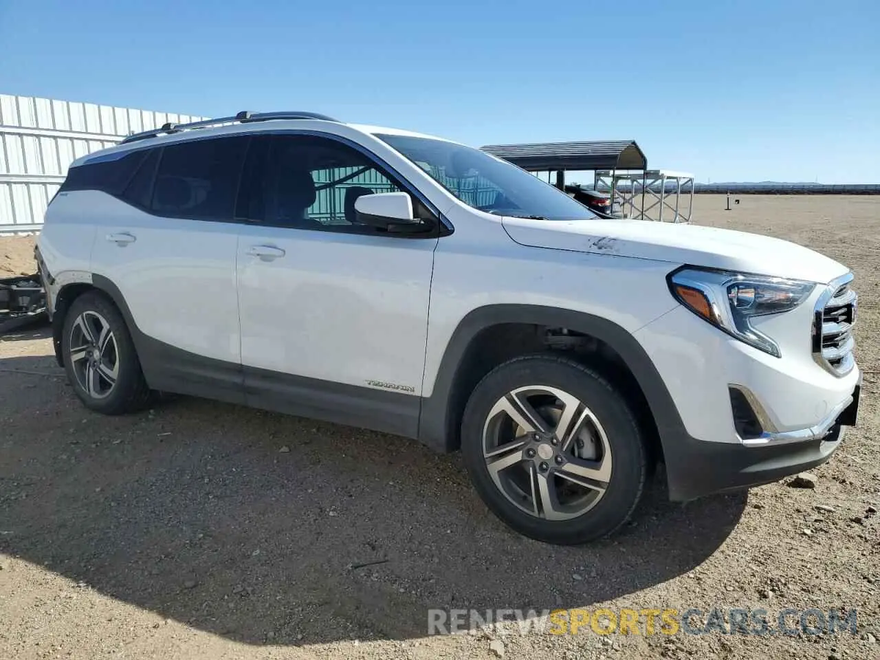 4 fotografías del automóvil dañado 3GKALVEV0LL207187 GMC TERRAIN 2020