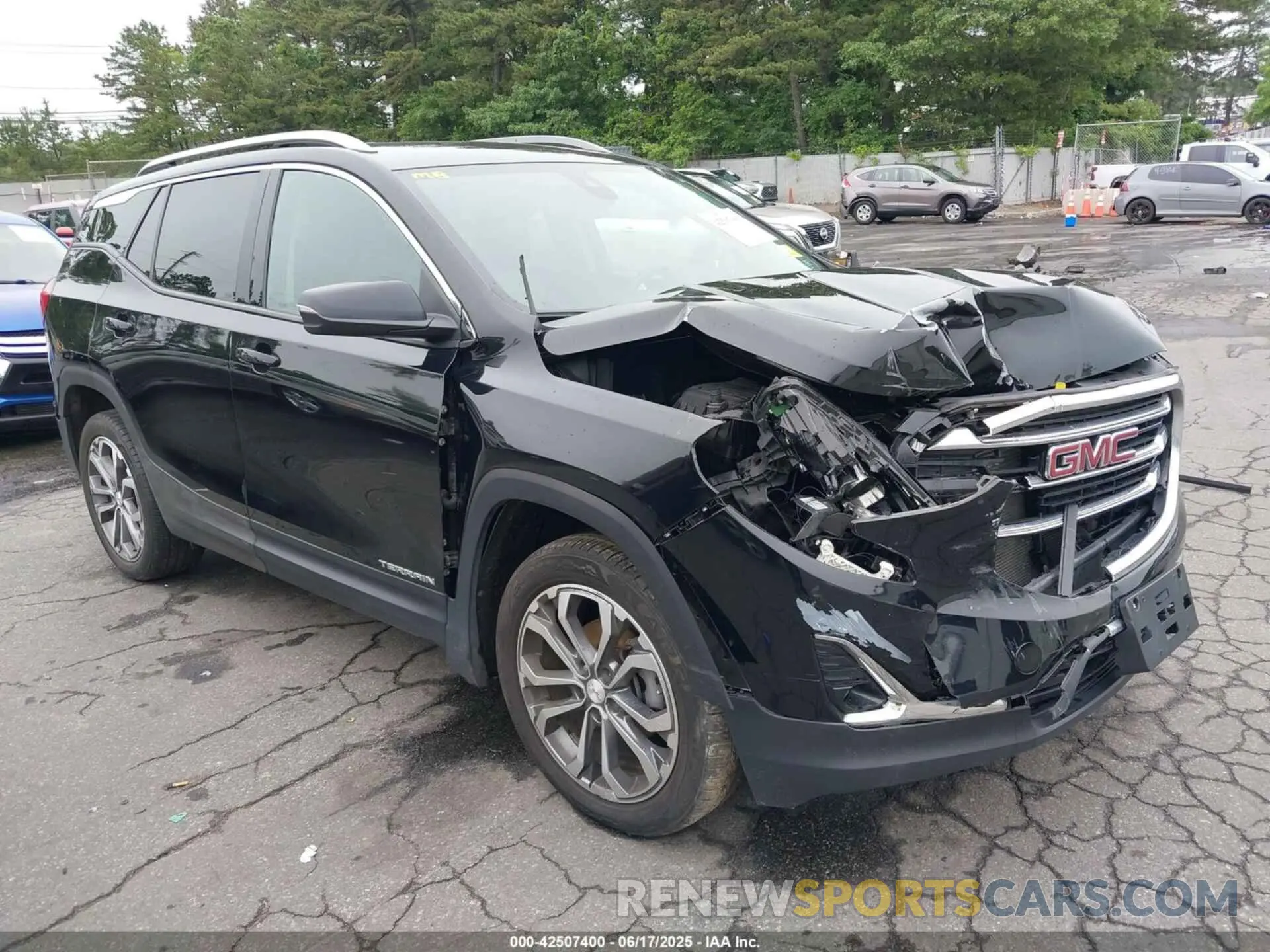 1 fotografías del automóvil dañado 3GKALVEV0LL244028 GMC TERRAIN 2020