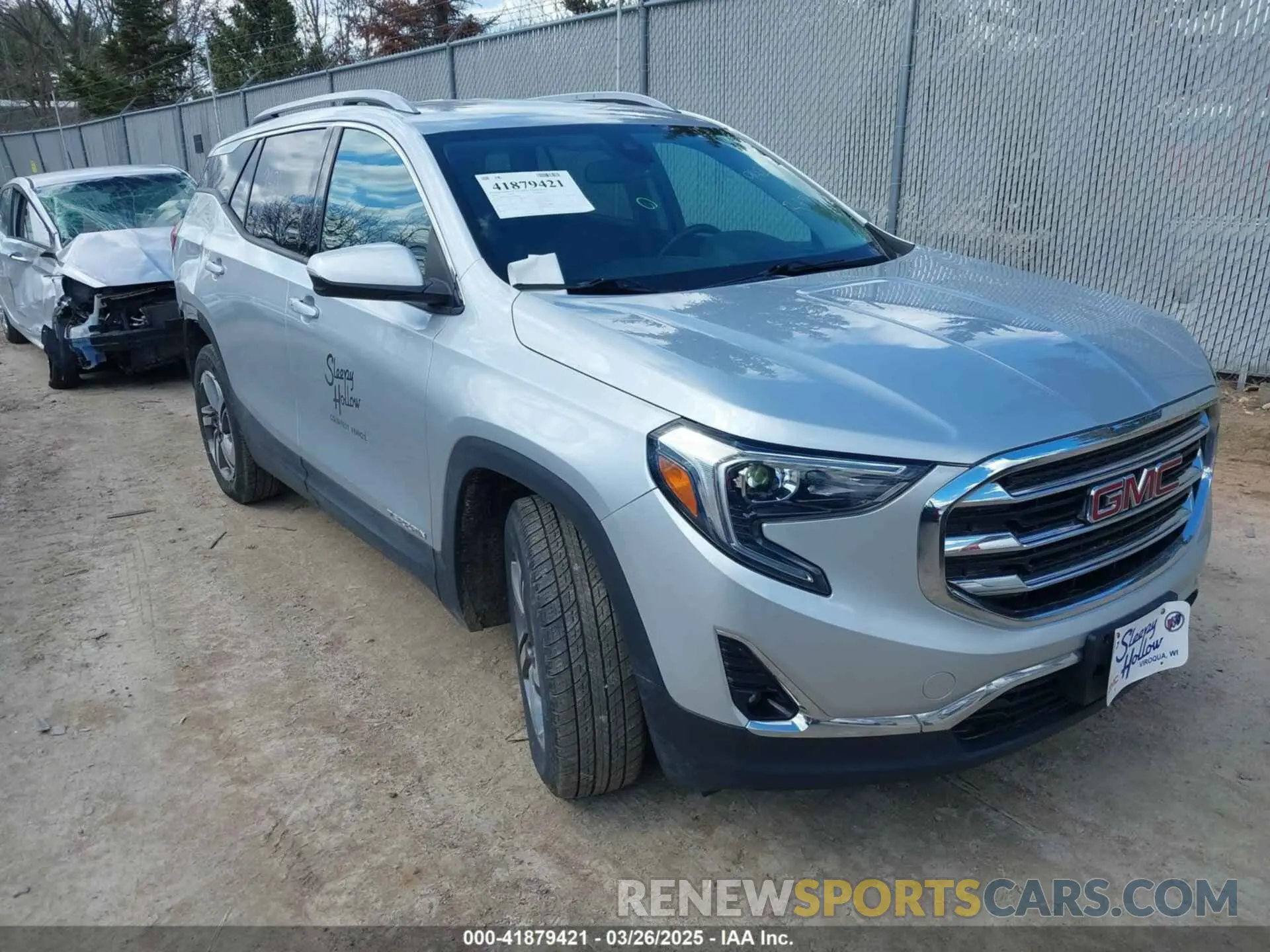1 fotografías del automóvil dañado 3GKALVEV0LL246880 GMC TERRAIN 2020