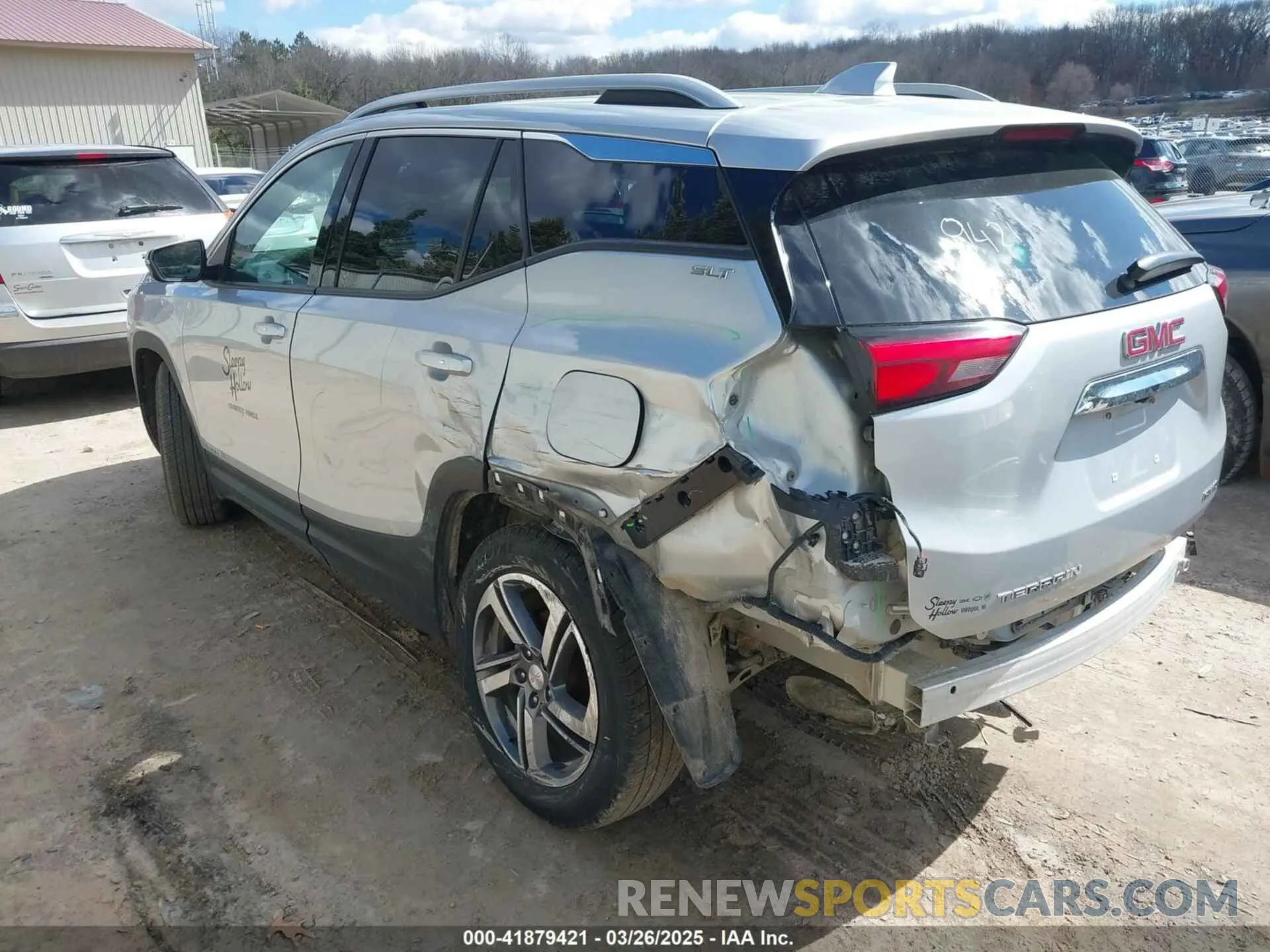 3 fotografías del automóvil dañado 3GKALVEV0LL246880 GMC TERRAIN 2020