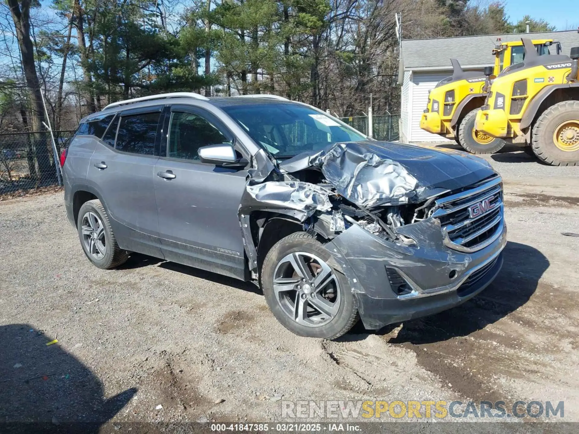 1 fotografías del automóvil dañado 3GKALVEV0LL256695 GMC TERRAIN 2020