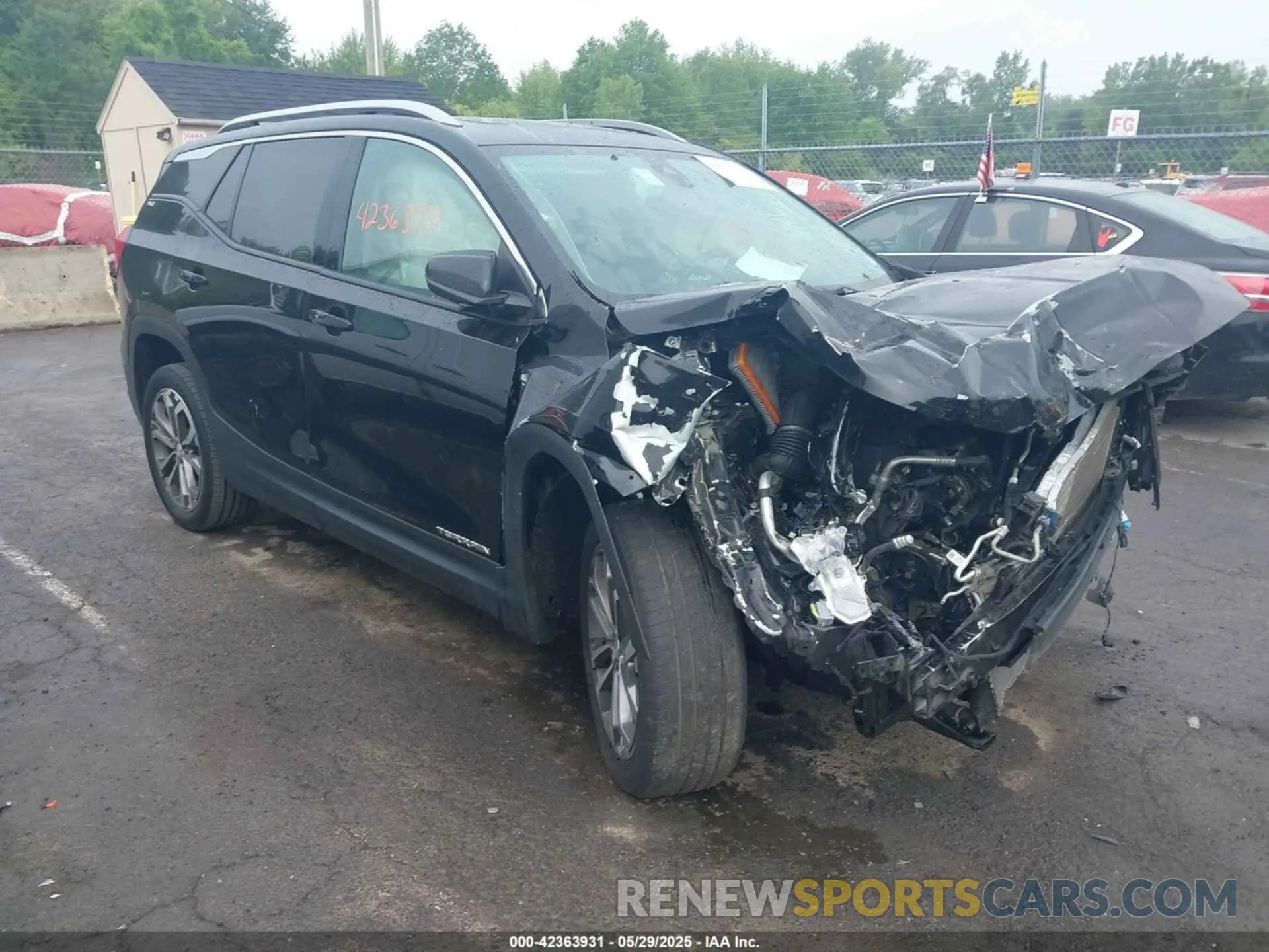 1 fotografías del automóvil dañado 3GKALVEV0LL257376 GMC TERRAIN 2020