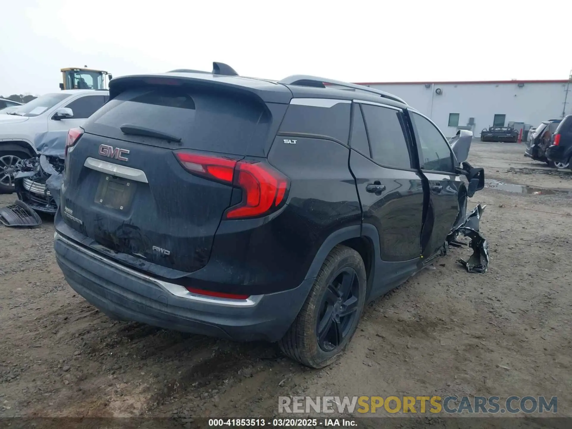 4 fotografías del automóvil dañado 3GKALVEV0LL277756 GMC TERRAIN 2020