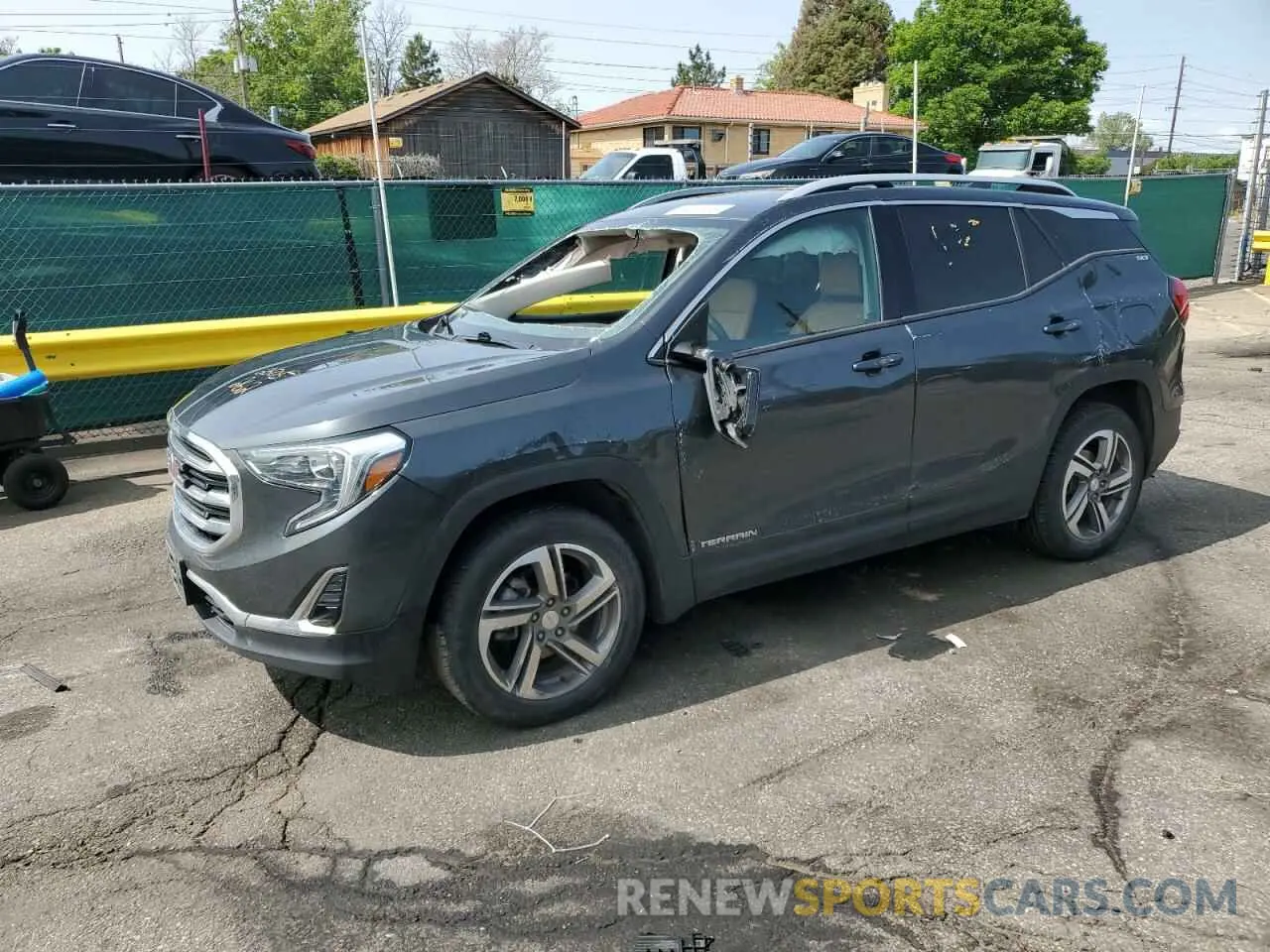 1 fotografías del automóvil dañado 3GKALVEV1LL125257 GMC TERRAIN 2020