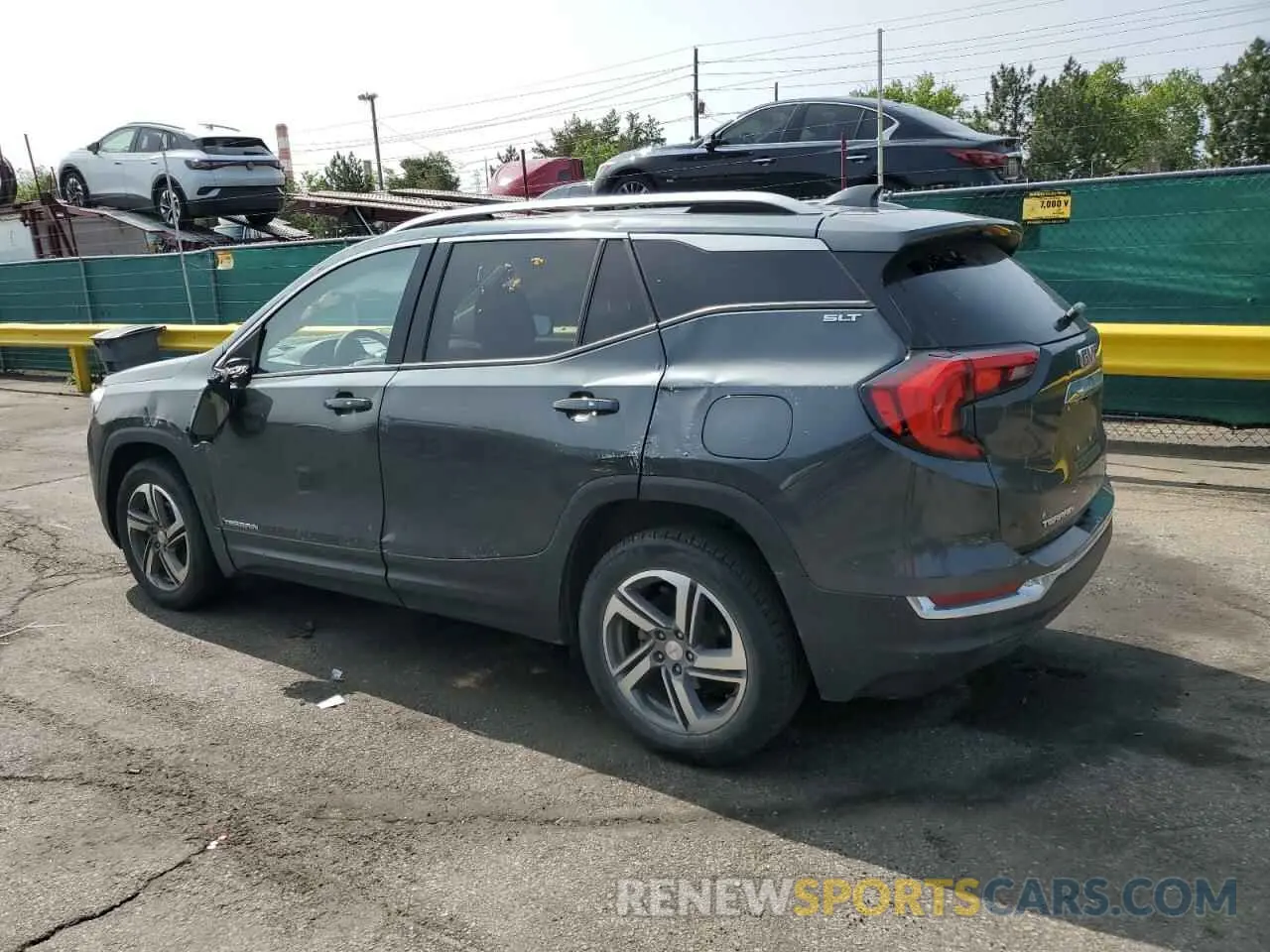2 fotografías del automóvil dañado 3GKALVEV1LL125257 GMC TERRAIN 2020