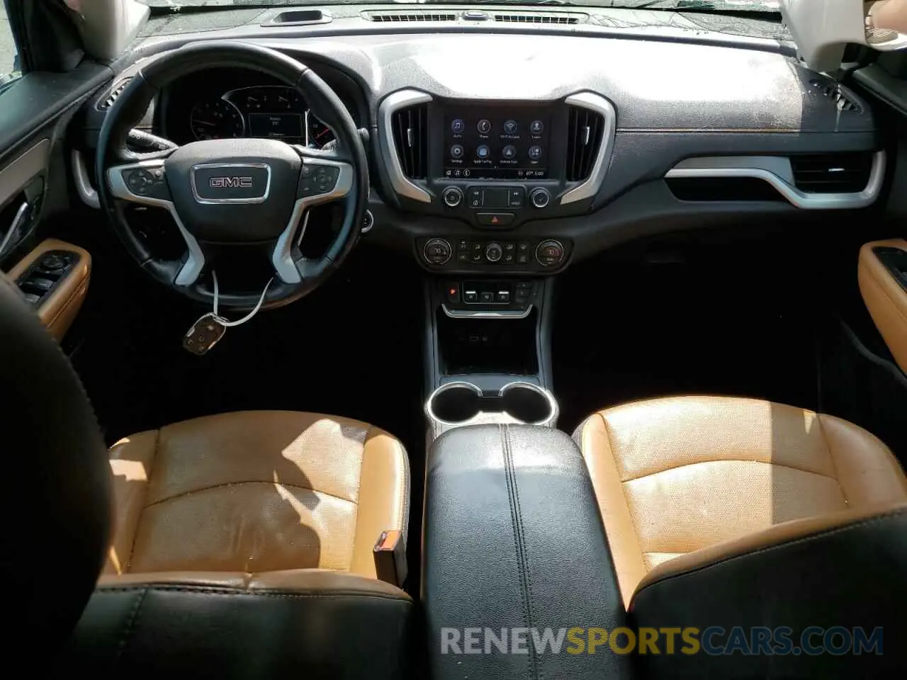 8 fotografías del automóvil dañado 3GKALVEV1LL125257 GMC TERRAIN 2020