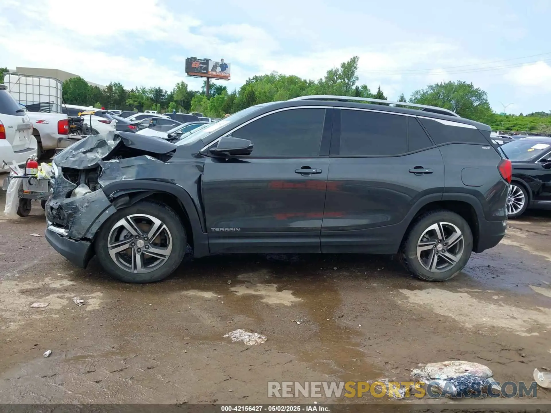 14 fotografías del automóvil dañado 3GKALVEV1LL204363 GMC TERRAIN 2020