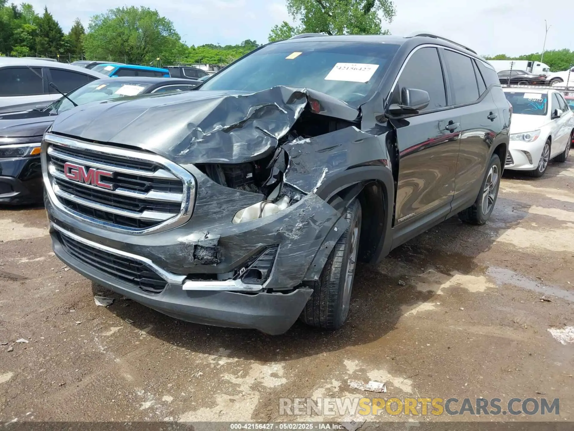 2 fotografías del automóvil dañado 3GKALVEV1LL204363 GMC TERRAIN 2020