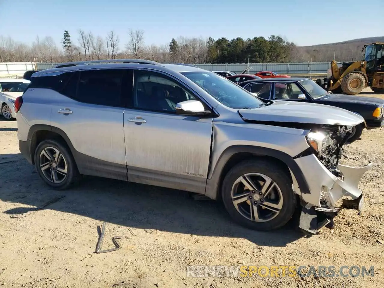 4 fotografías del automóvil dañado 3GKALVEV1LL247276 GMC TERRAIN 2020
