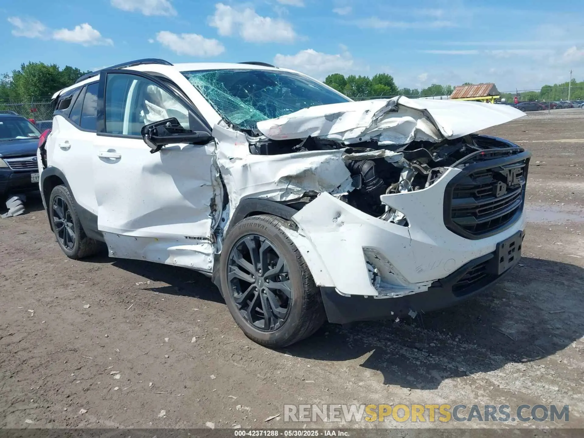 1 fotografías del automóvil dañado 3GKALVEV2LL259355 GMC TERRAIN 2020