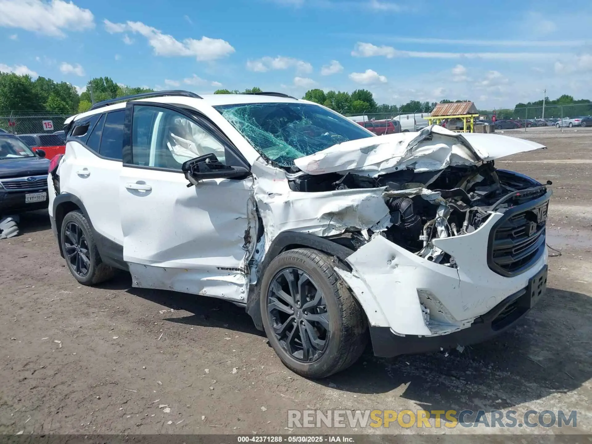 6 fotografías del automóvil dañado 3GKALVEV2LL259355 GMC TERRAIN 2020