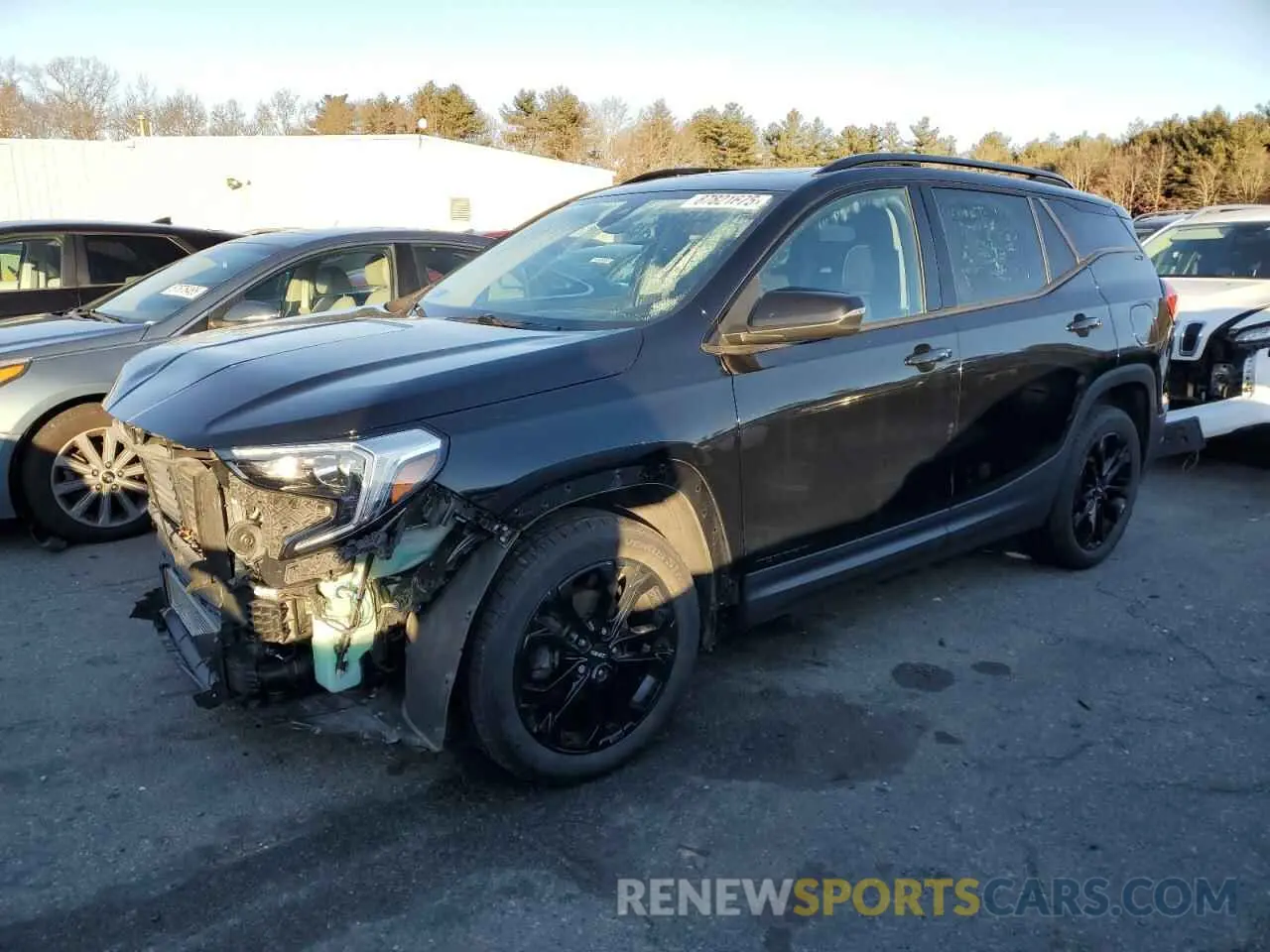 1 fotografías del automóvil dañado 3GKALVEV3LL208981 GMC TERRAIN 2020