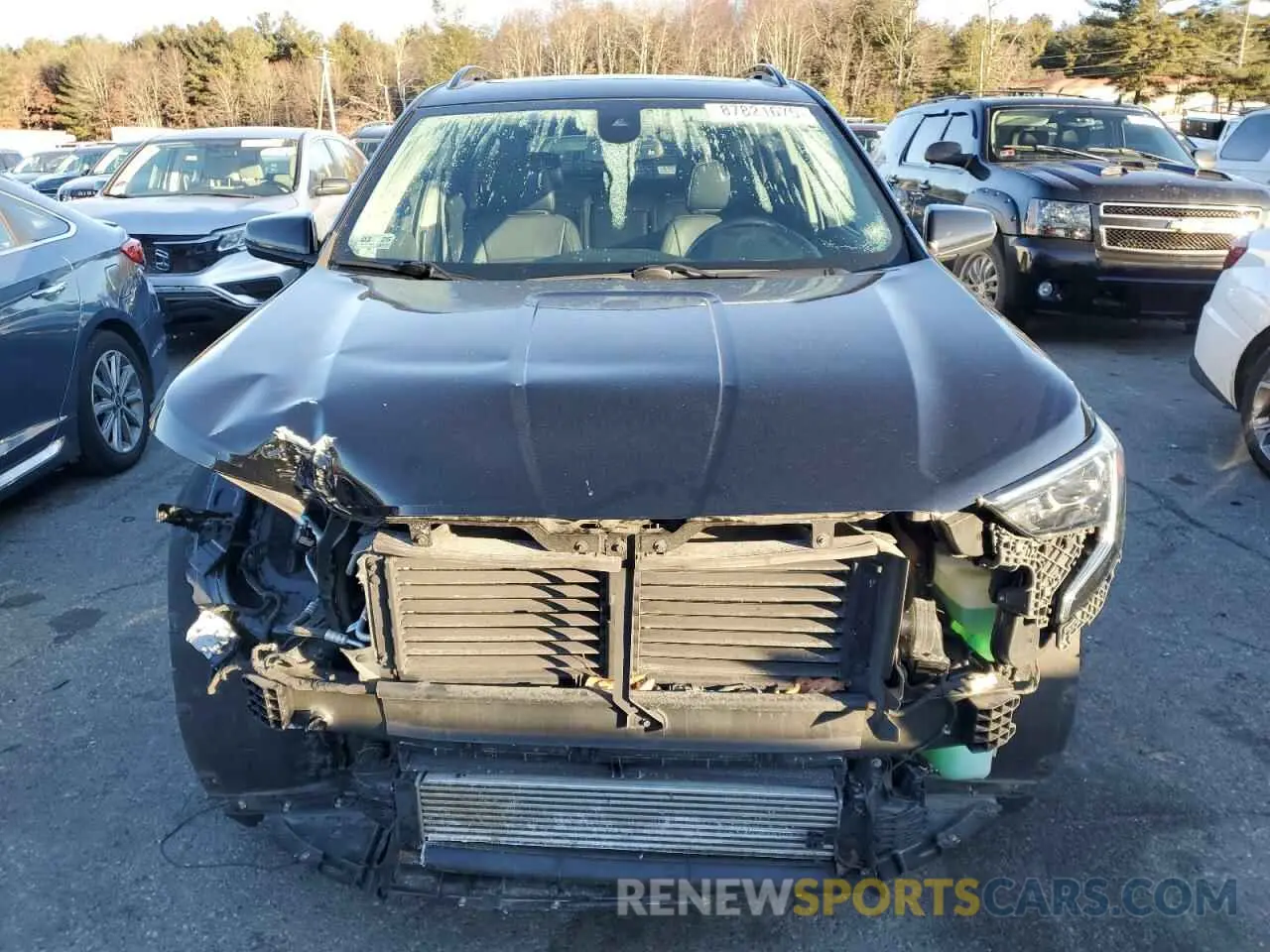5 fotografías del automóvil dañado 3GKALVEV3LL208981 GMC TERRAIN 2020