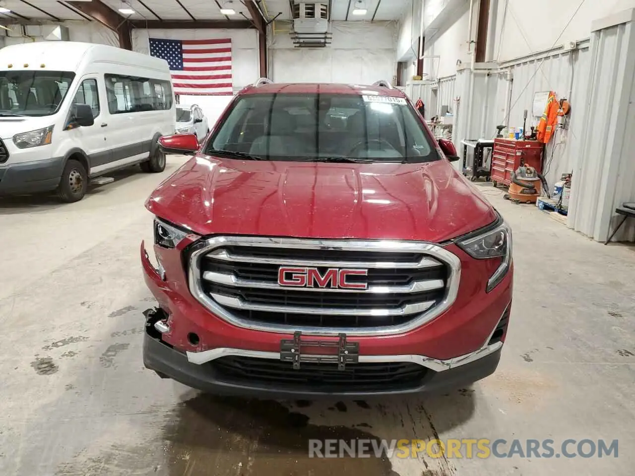 5 fotografías del automóvil dañado 3GKALVEV3LL252060 GMC TERRAIN 2020