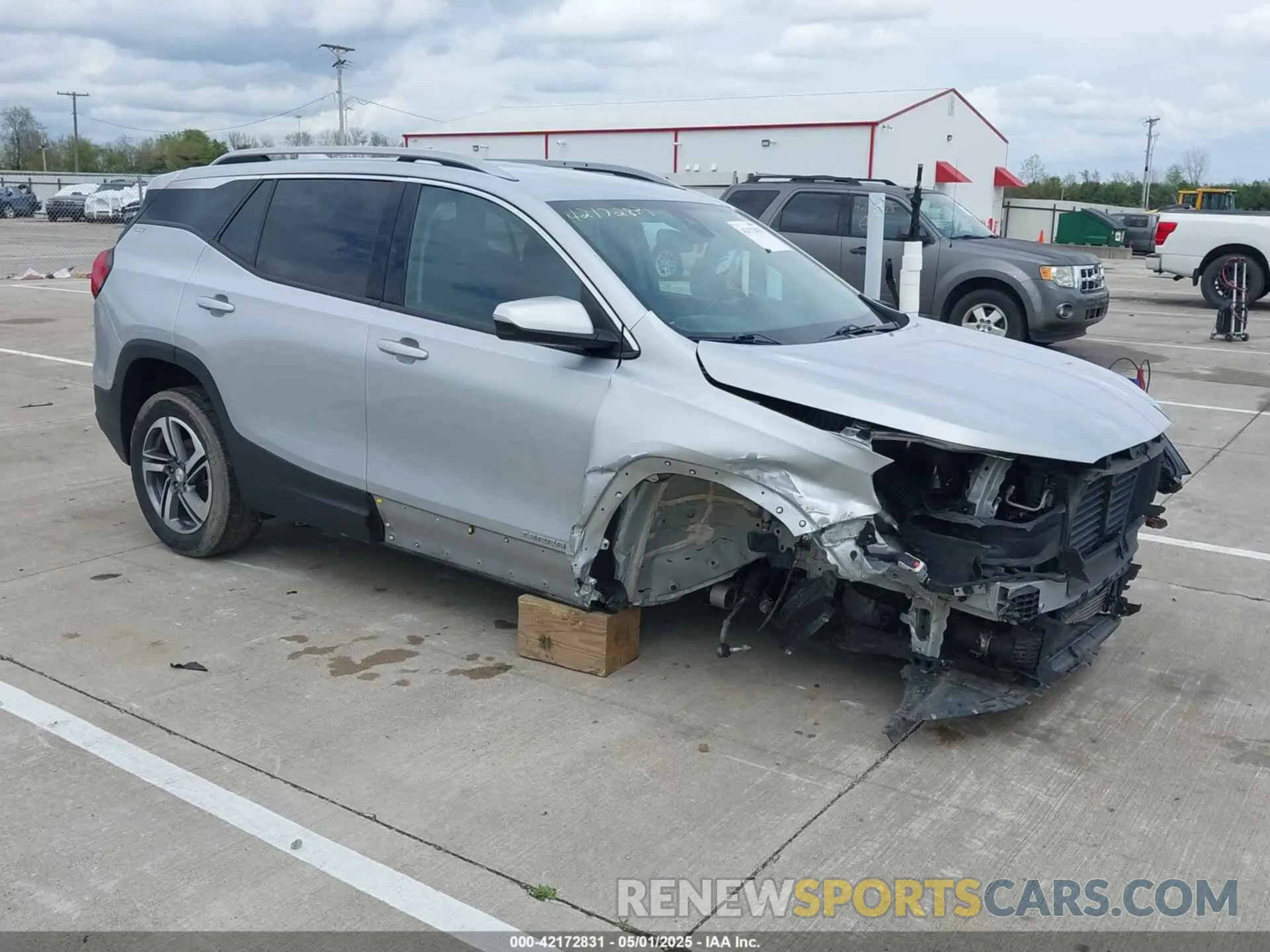 1 fotografías del automóvil dañado 3GKALVEV3LL267285 GMC TERRAIN 2020
