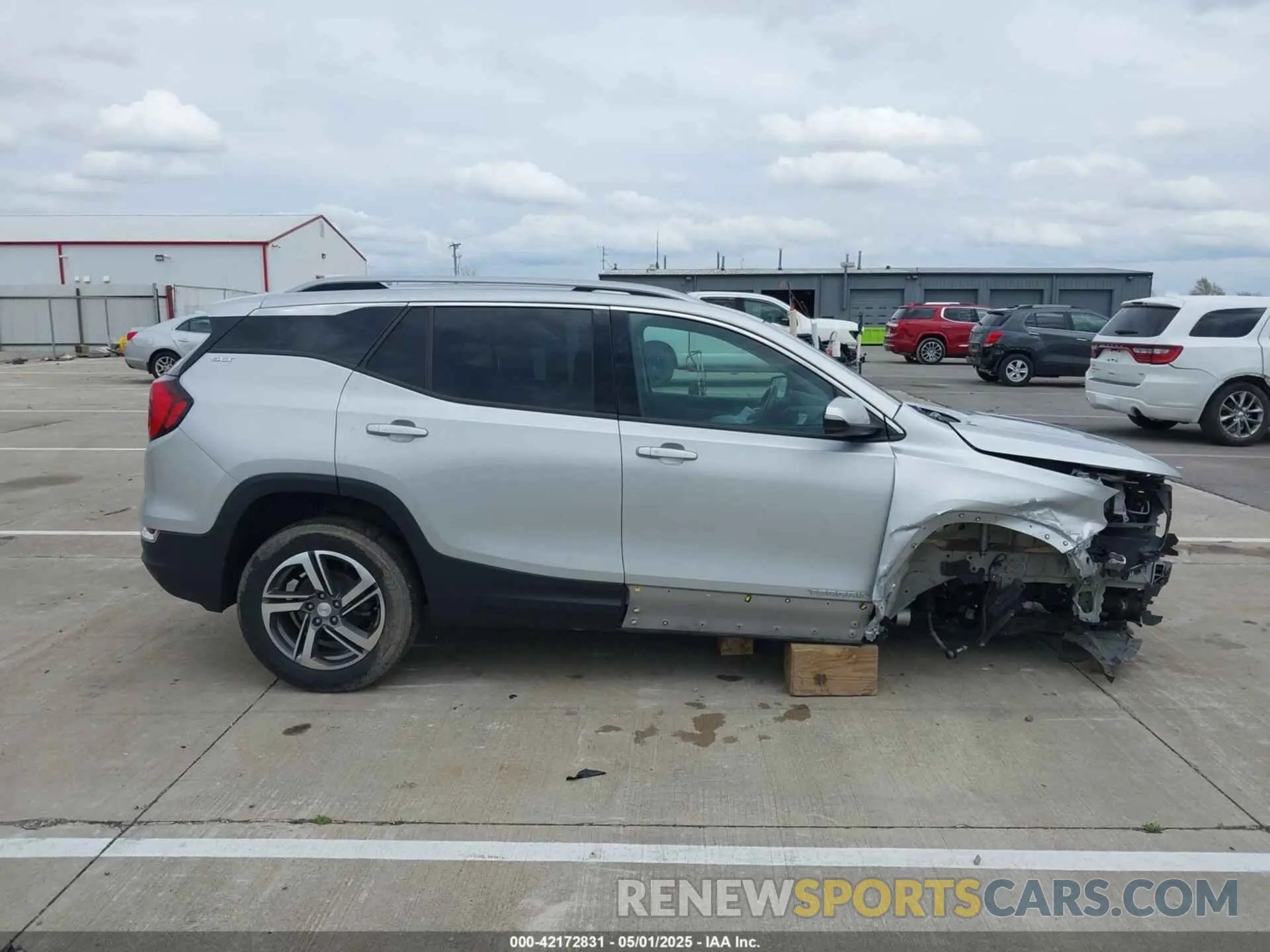 14 fotografías del automóvil dañado 3GKALVEV3LL267285 GMC TERRAIN 2020