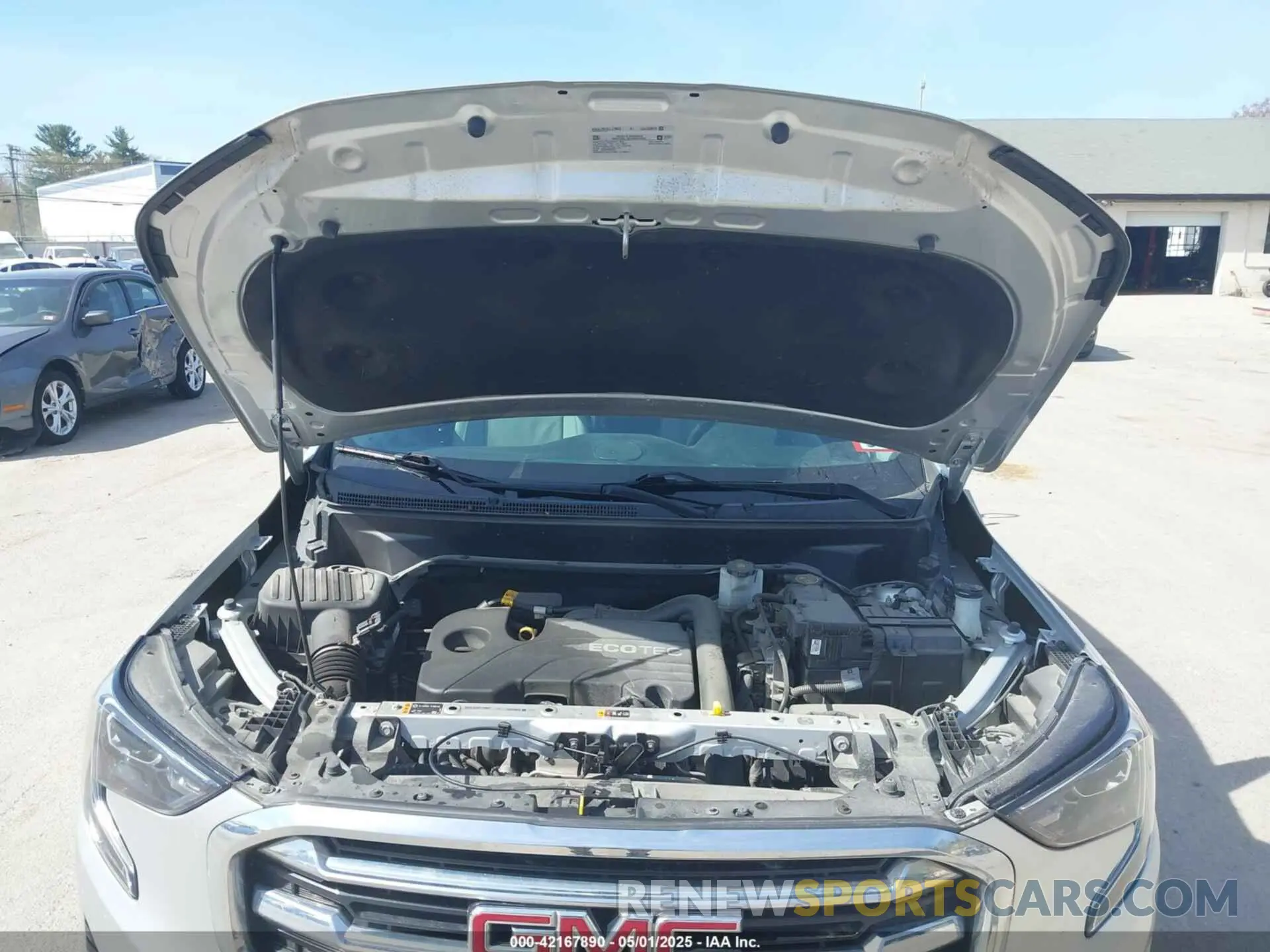 10 fotografías del automóvil dañado 3GKALVEV3LL279033 GMC TERRAIN 2020