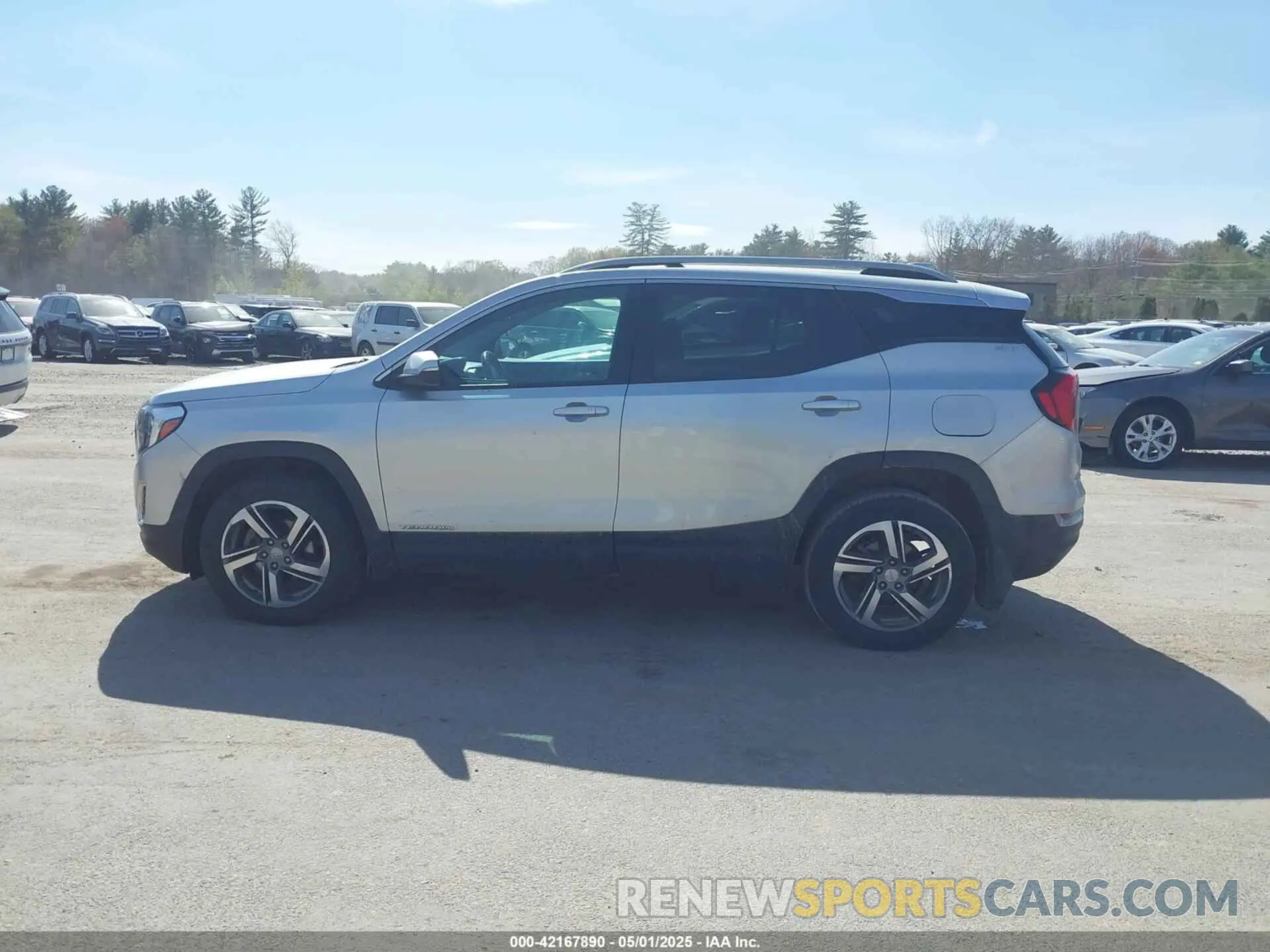 14 fotografías del automóvil dañado 3GKALVEV3LL279033 GMC TERRAIN 2020