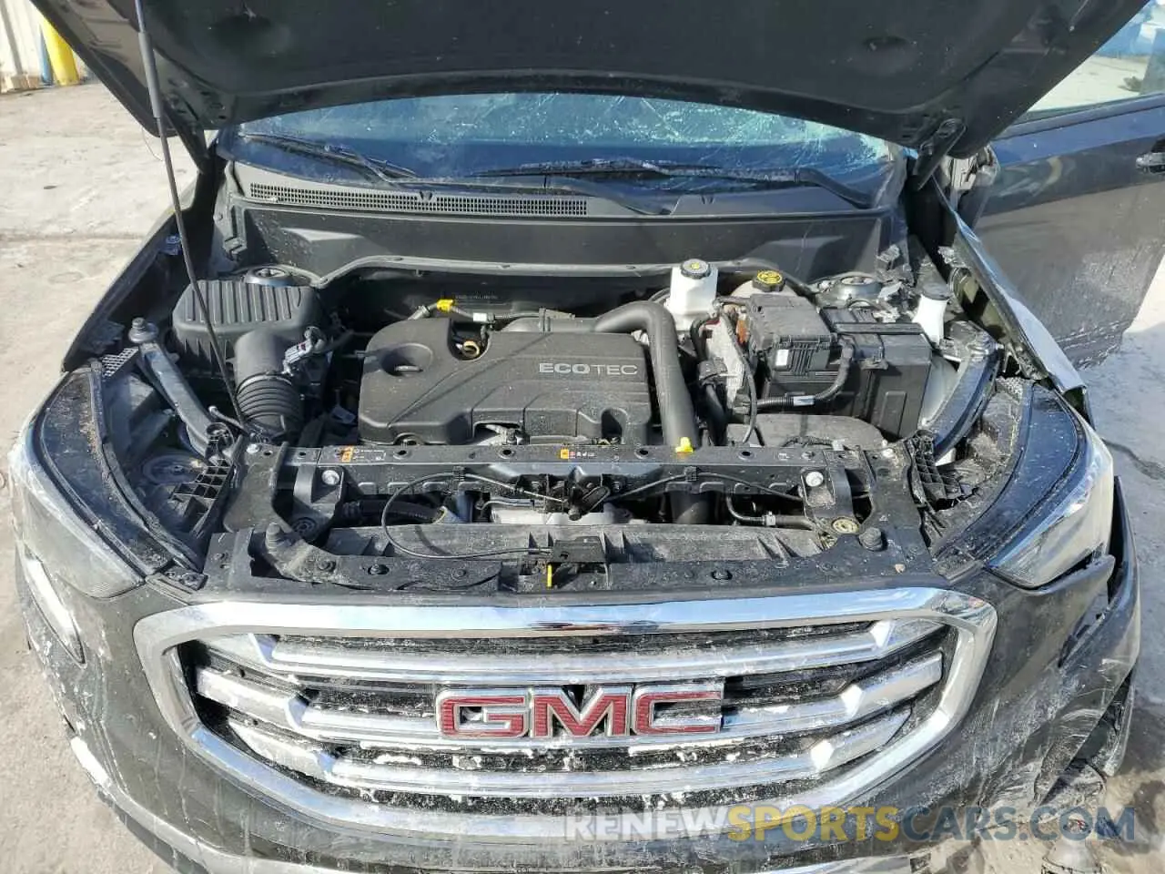 12 fotografías del automóvil dañado 3GKALVEV4LL105679 GMC TERRAIN 2020