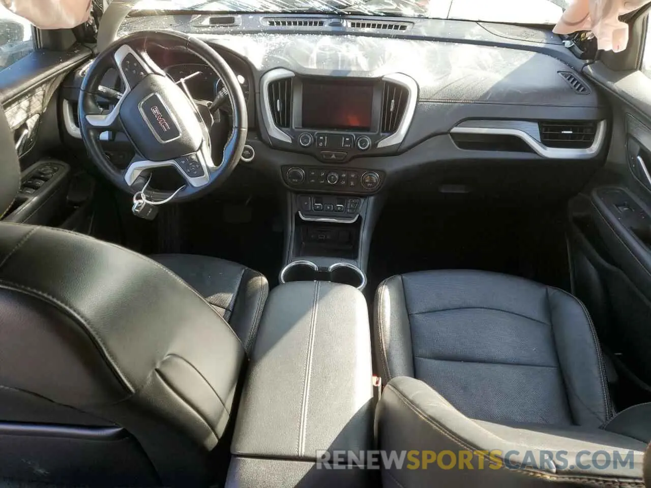 8 fotografías del automóvil dañado 3GKALVEV4LL105679 GMC TERRAIN 2020