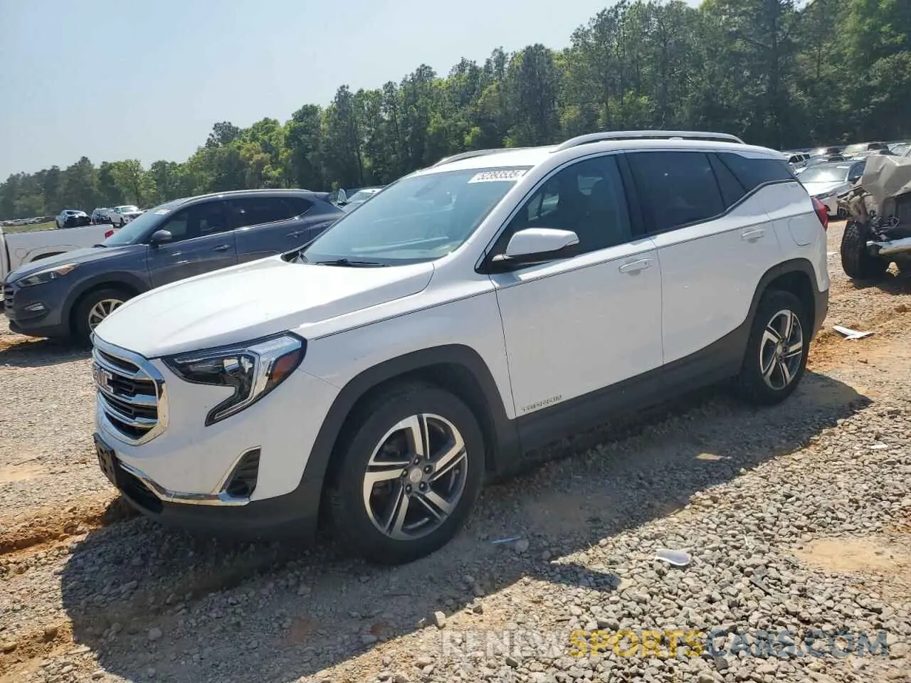 1 fotografías del automóvil dañado 3GKALVEV4LL122837 GMC TERRAIN 2020