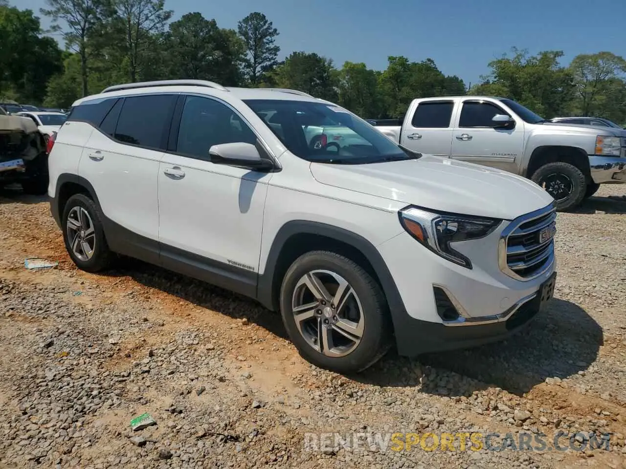 4 fotografías del automóvil dañado 3GKALVEV4LL122837 GMC TERRAIN 2020