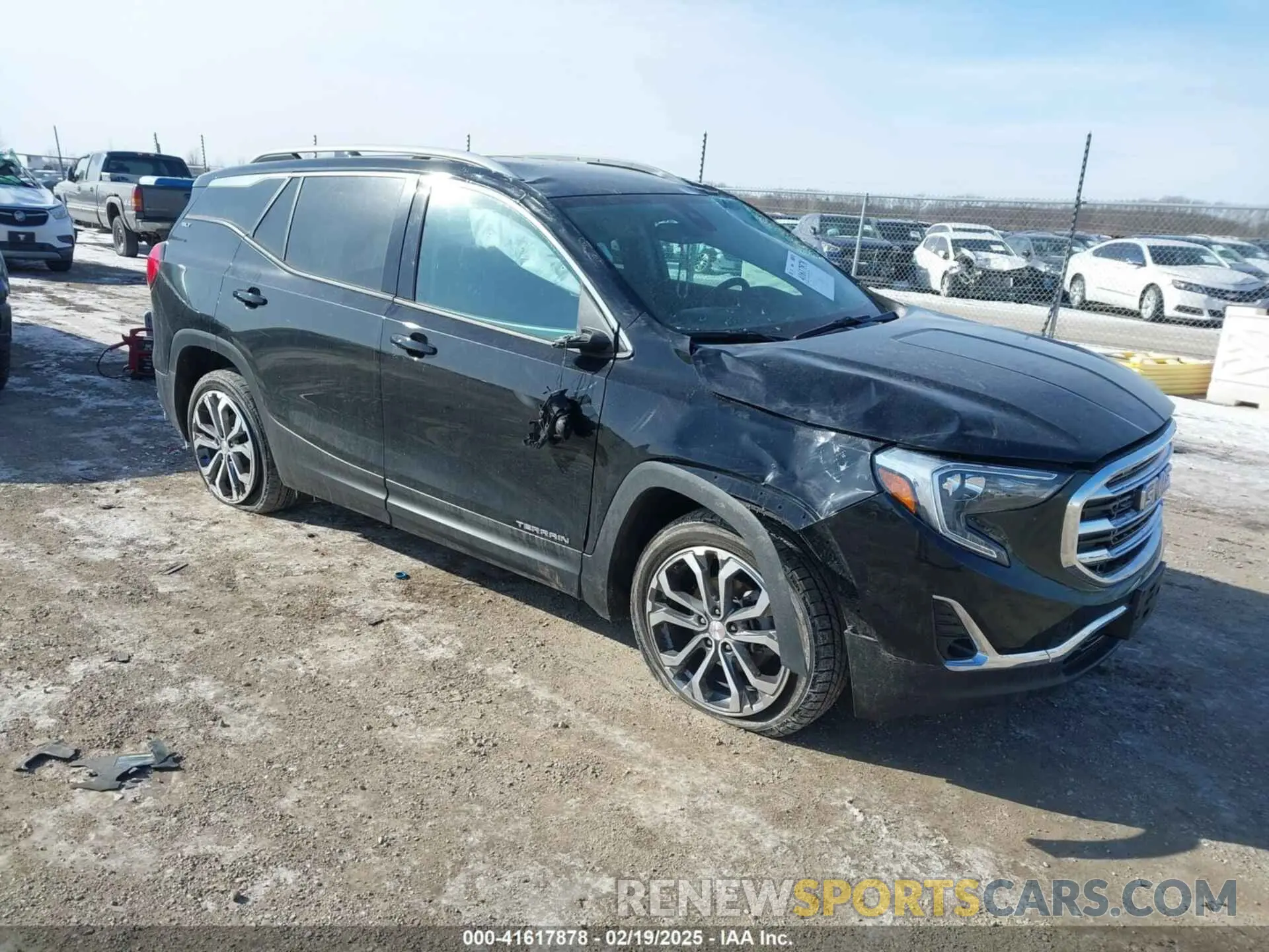 1 fotografías del automóvil dañado 3GKALVEV4LL137810 GMC TERRAIN 2020