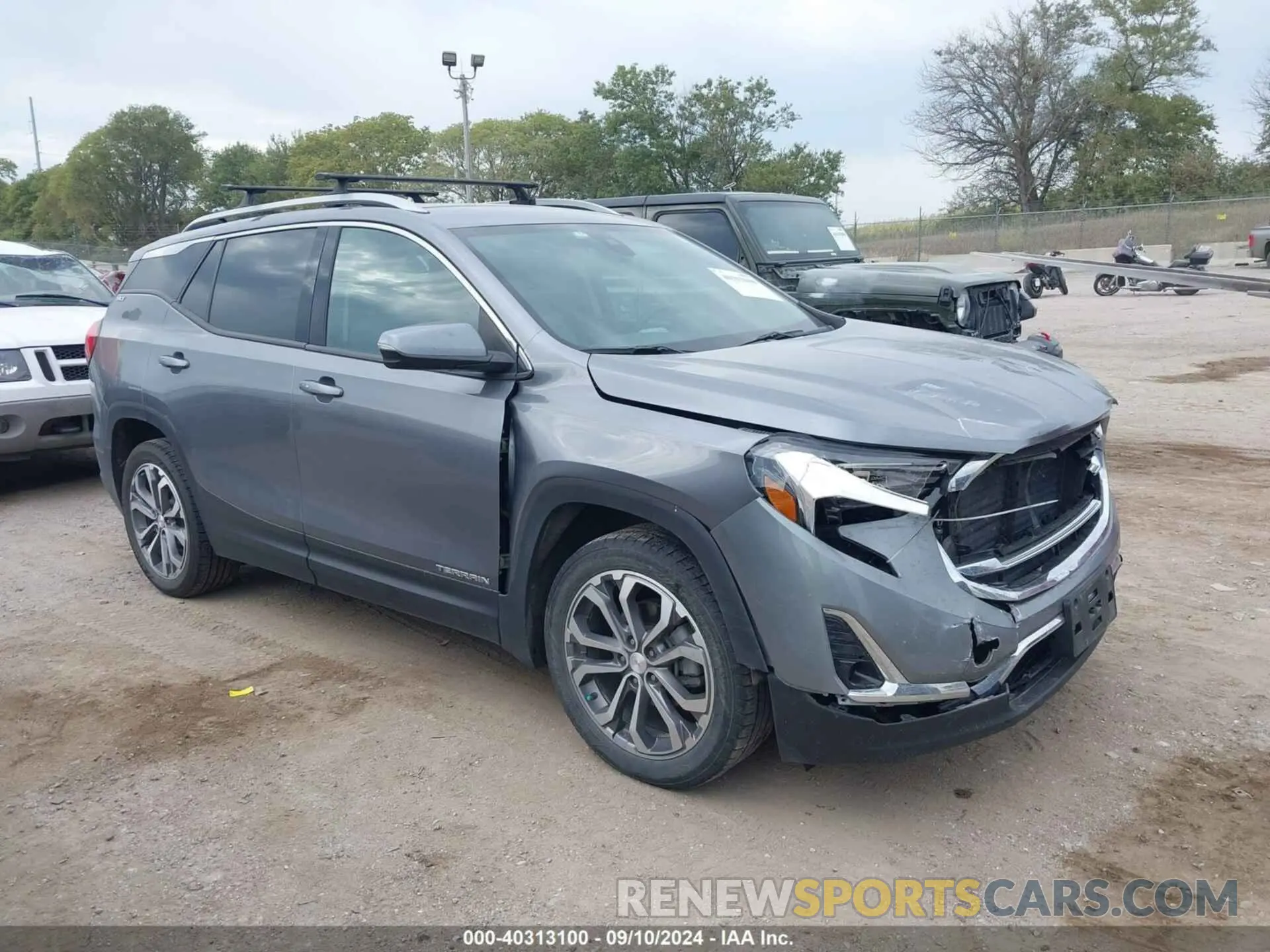 1 fotografías del automóvil dañado 3GKALVEV4LL219326 GMC TERRAIN 2020