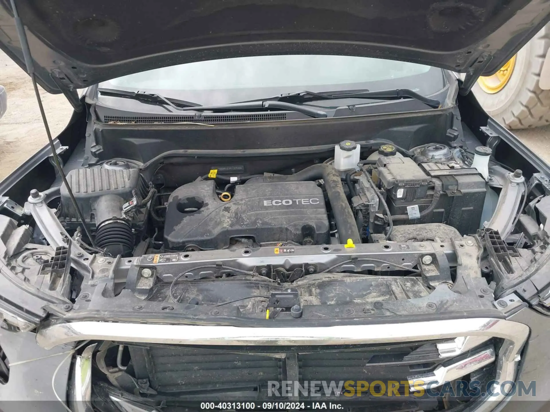 10 fotografías del automóvil dañado 3GKALVEV4LL219326 GMC TERRAIN 2020