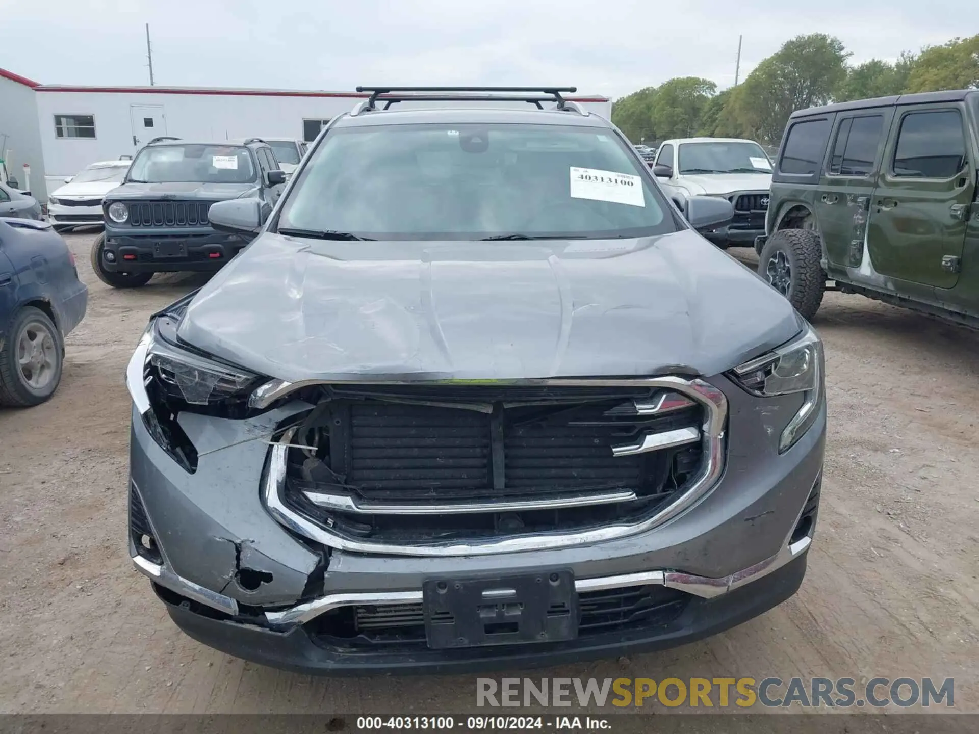 12 fotografías del automóvil dañado 3GKALVEV4LL219326 GMC TERRAIN 2020