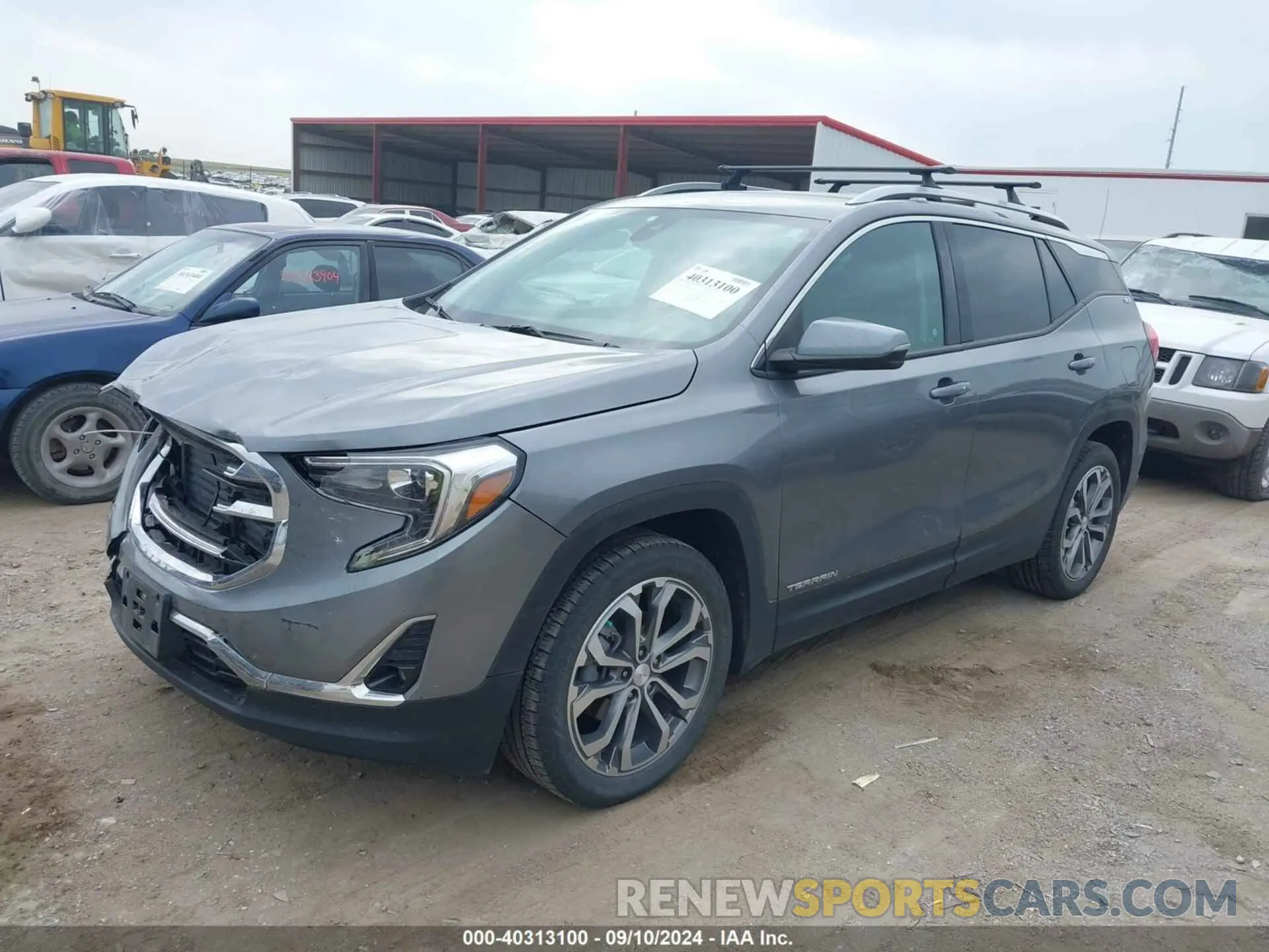 2 fotografías del automóvil dañado 3GKALVEV4LL219326 GMC TERRAIN 2020