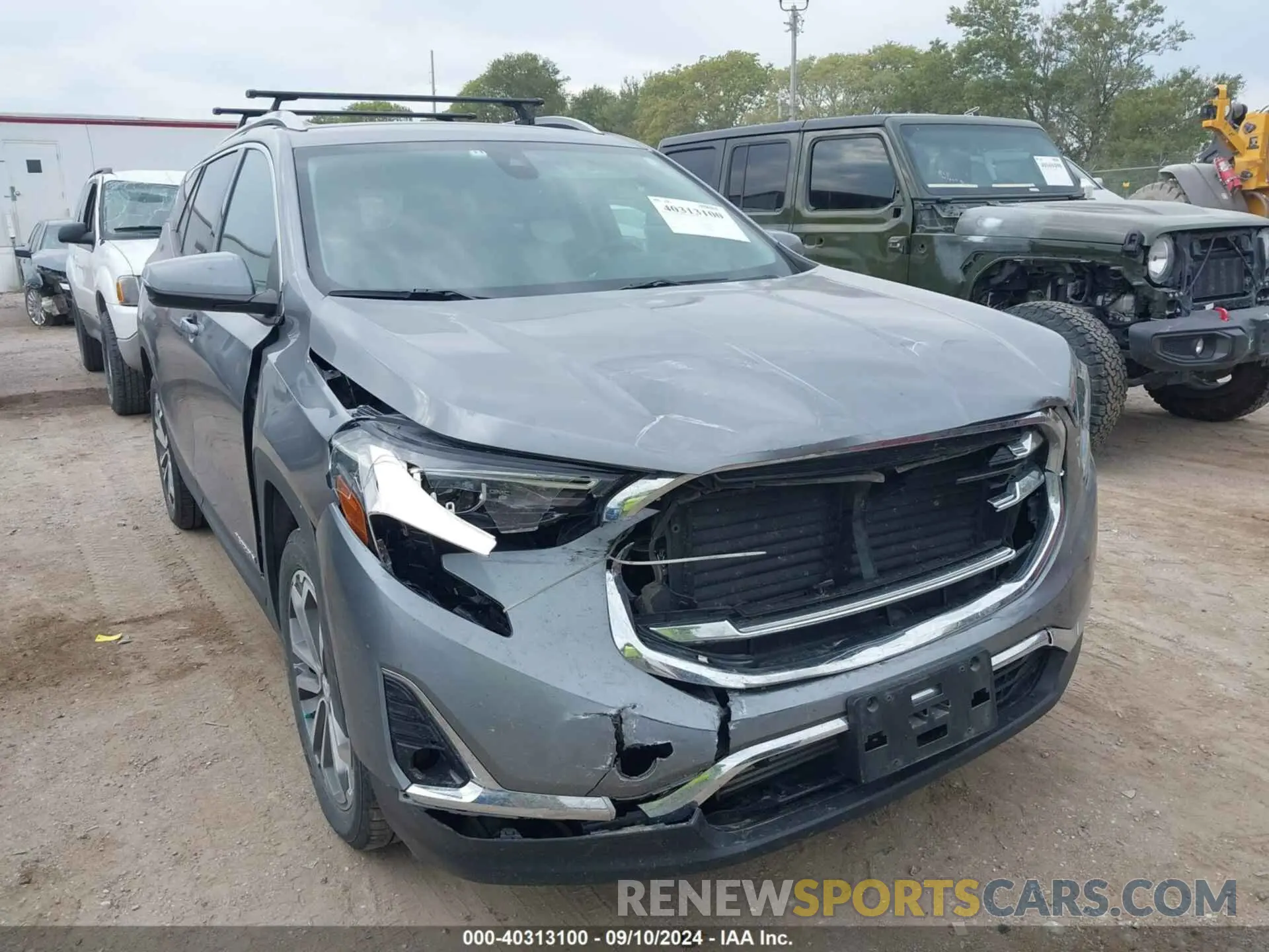 6 fotografías del automóvil dañado 3GKALVEV4LL219326 GMC TERRAIN 2020