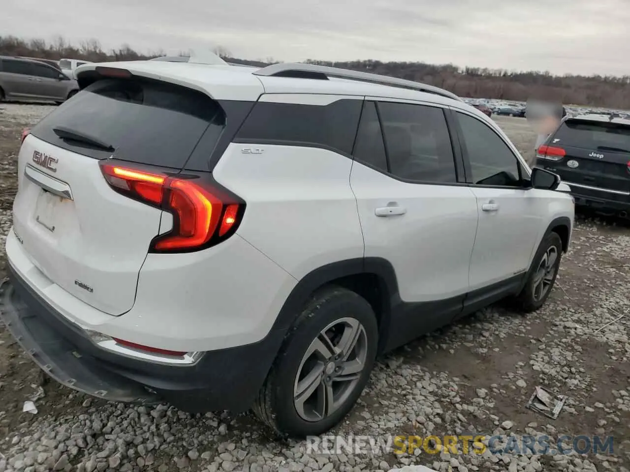 3 fotografías del automóvil dañado 3GKALVEV4LL255355 GMC TERRAIN 2020