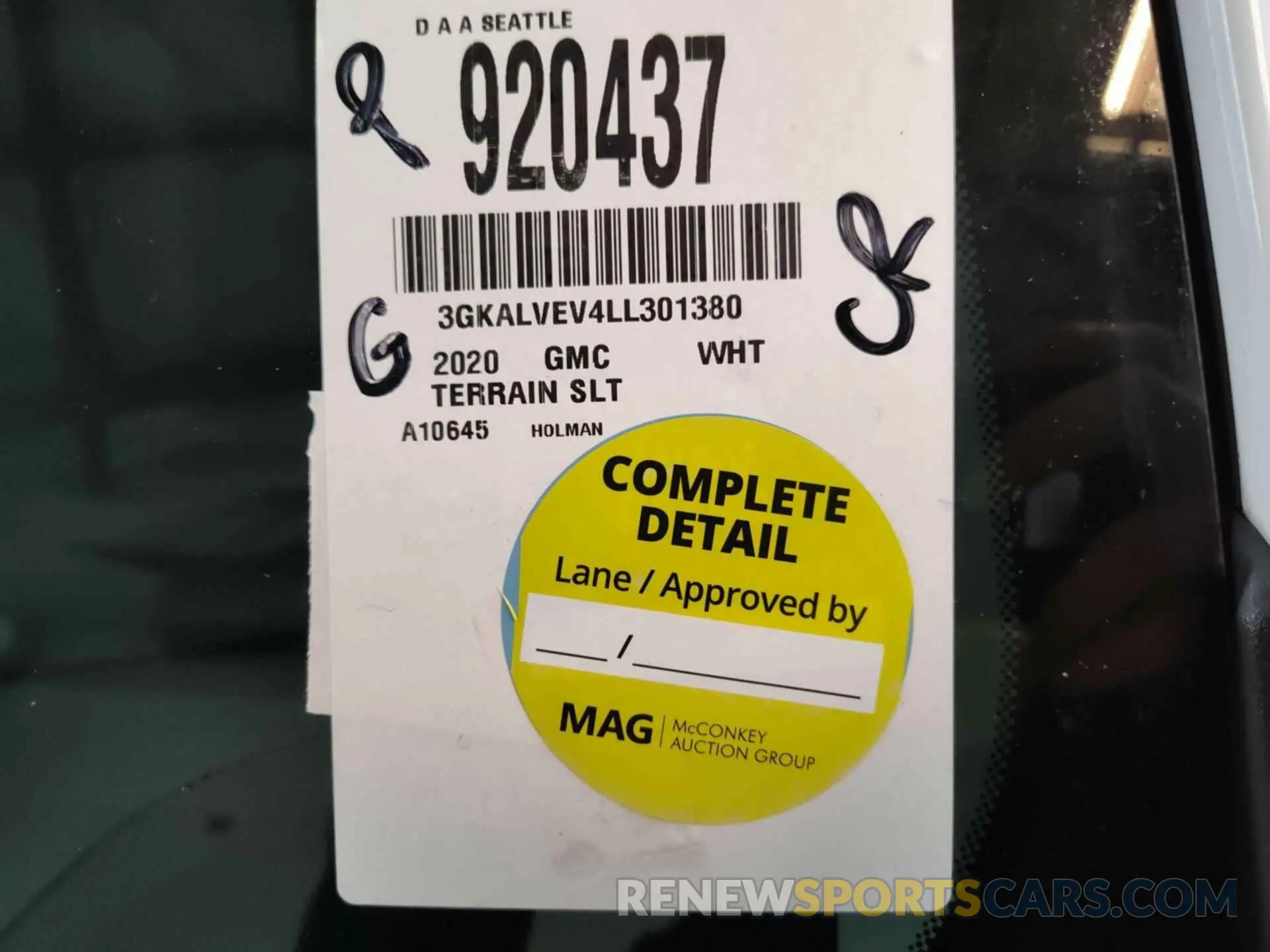 29 fotografías del automóvil dañado 3GKALVEV4LL301380 GMC TERRAIN 2020