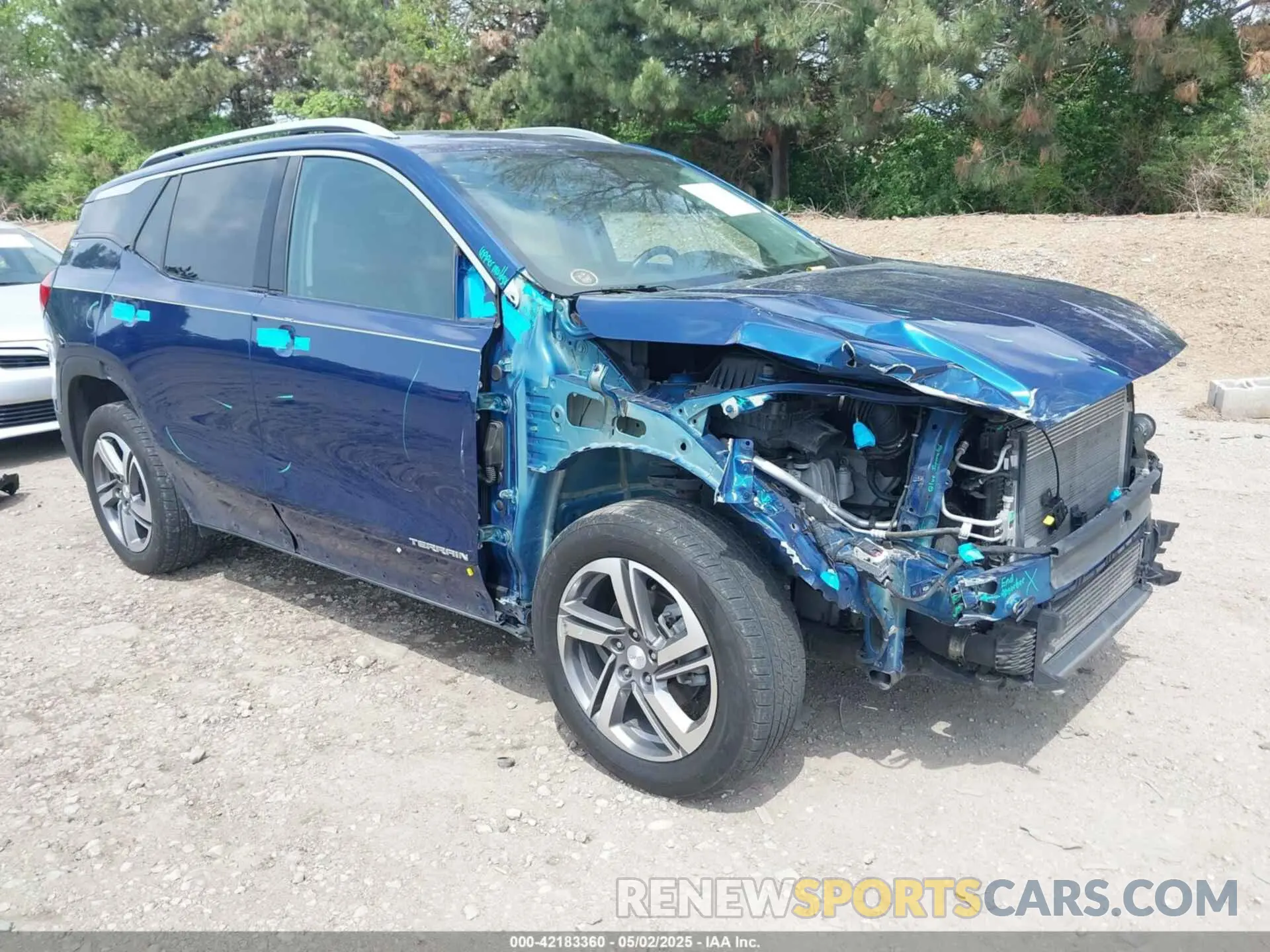 1 fotografías del automóvil dañado 3GKALVEV5LL135015 GMC TERRAIN 2020