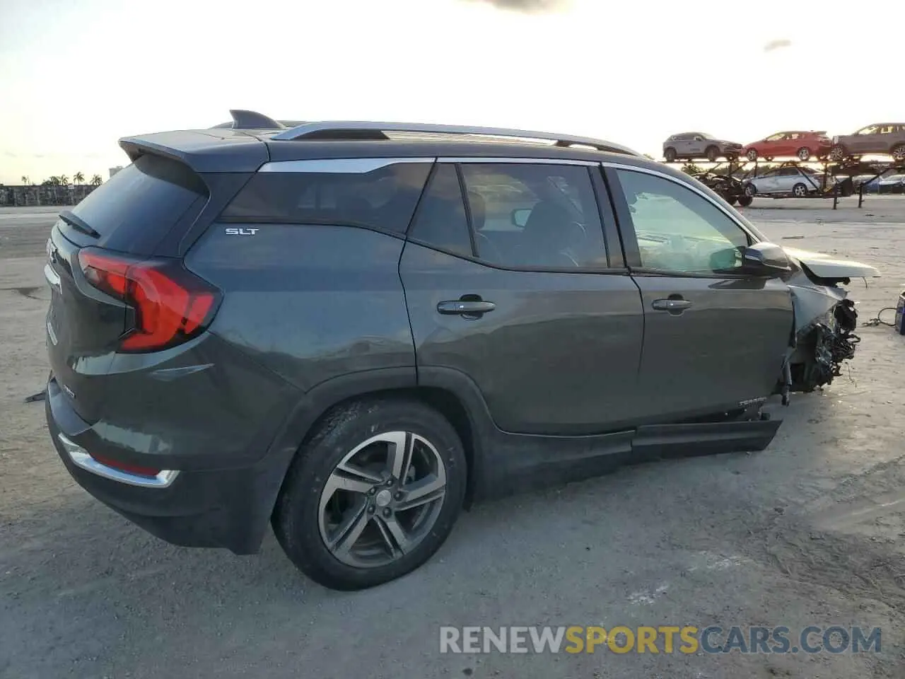 3 fotografías del automóvil dañado 3GKALVEV5LL204365 GMC TERRAIN 2020