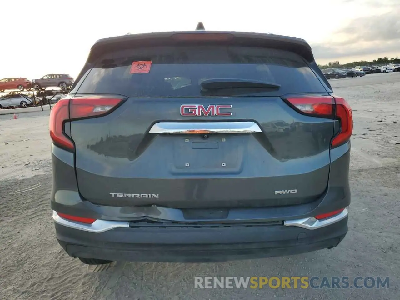 6 fotografías del automóvil dañado 3GKALVEV5LL204365 GMC TERRAIN 2020