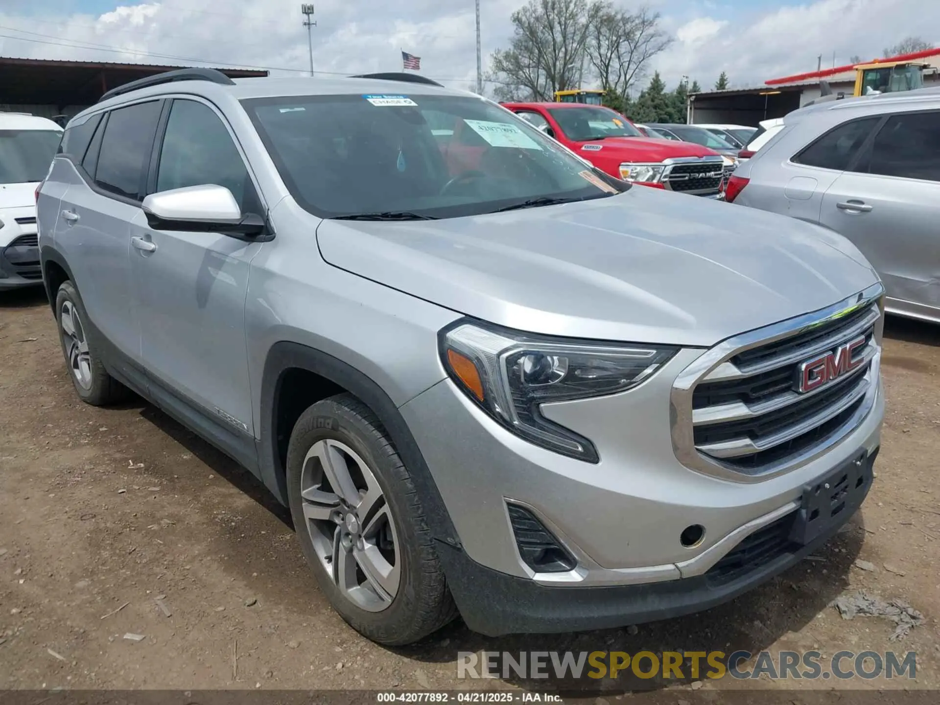 1 fotografías del automóvil dañado 3GKALVEV5LL268423 GMC TERRAIN 2020