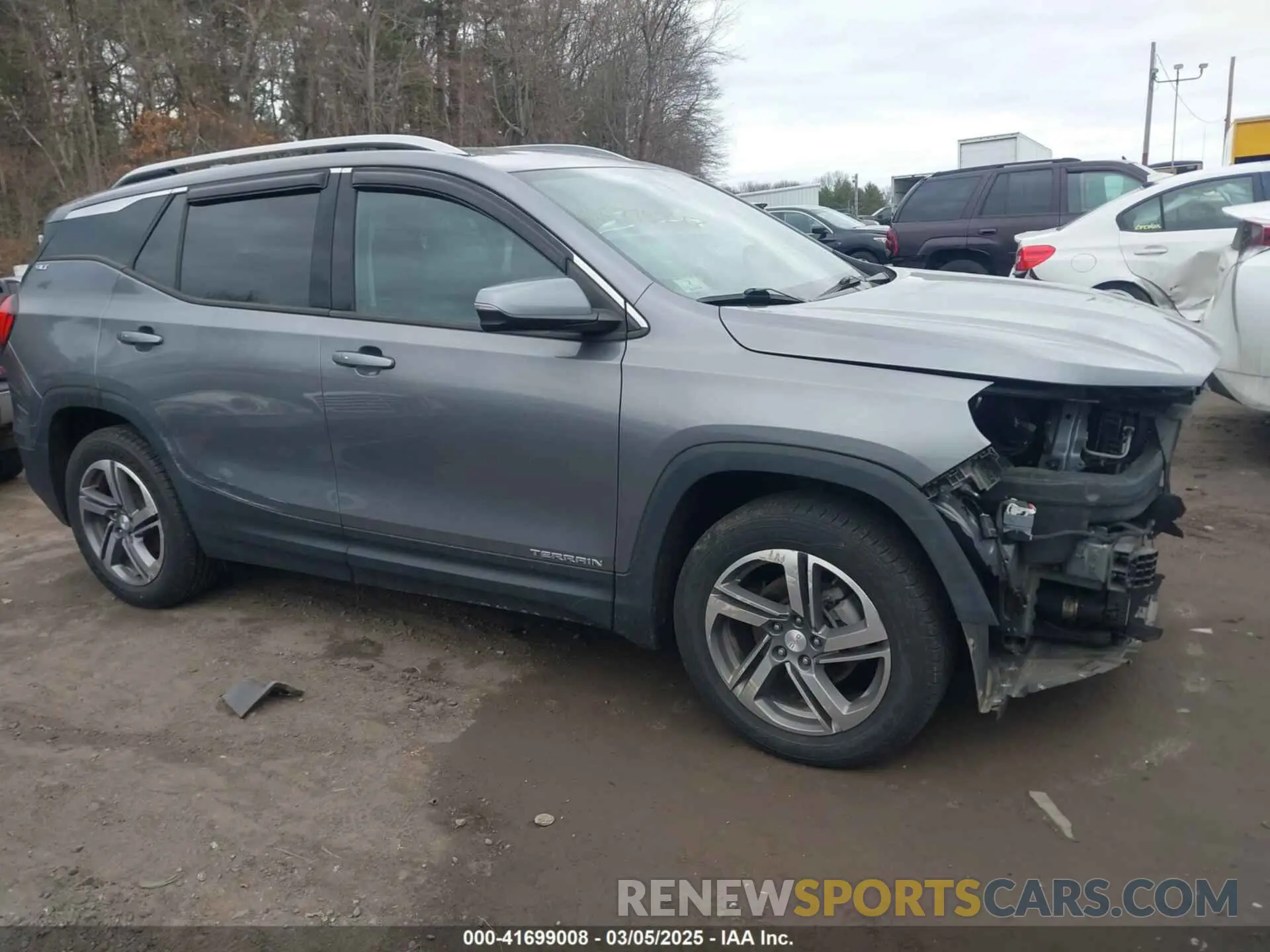 14 fotografías del automóvil dañado 3GKALVEV6LL103240 GMC TERRAIN 2020