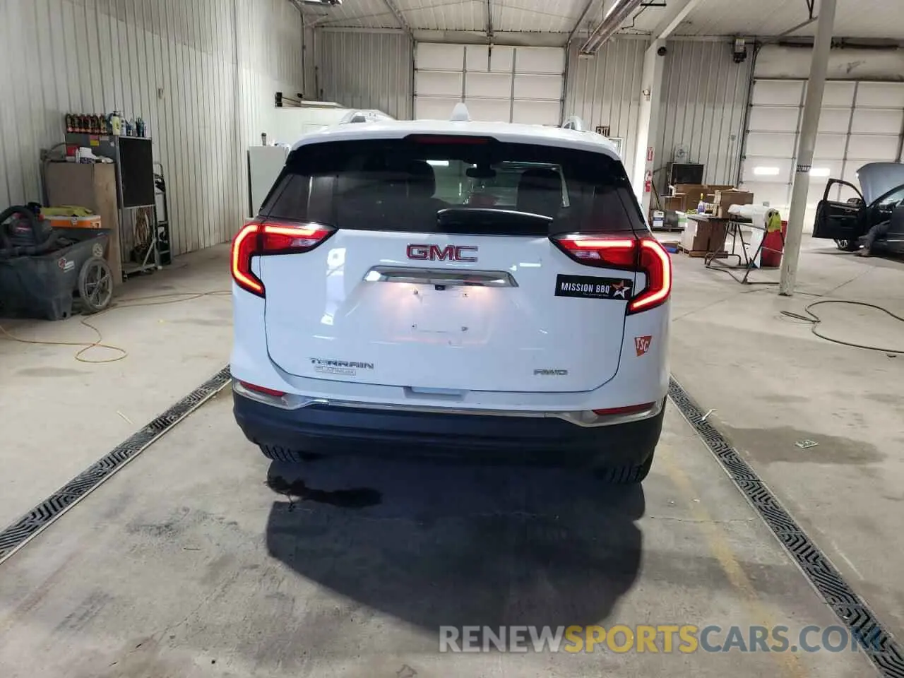 6 fotografías del automóvil dañado 3GKALVEV6LL147027 GMC TERRAIN 2020