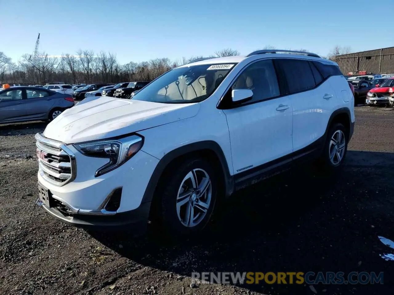 1 fotografías del automóvil dañado 3GKALVEV6LL242042 GMC TERRAIN 2020