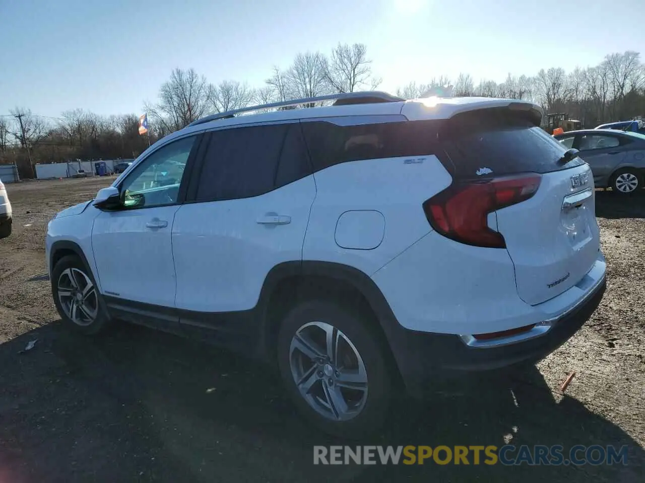 2 fotografías del automóvil dañado 3GKALVEV6LL242042 GMC TERRAIN 2020