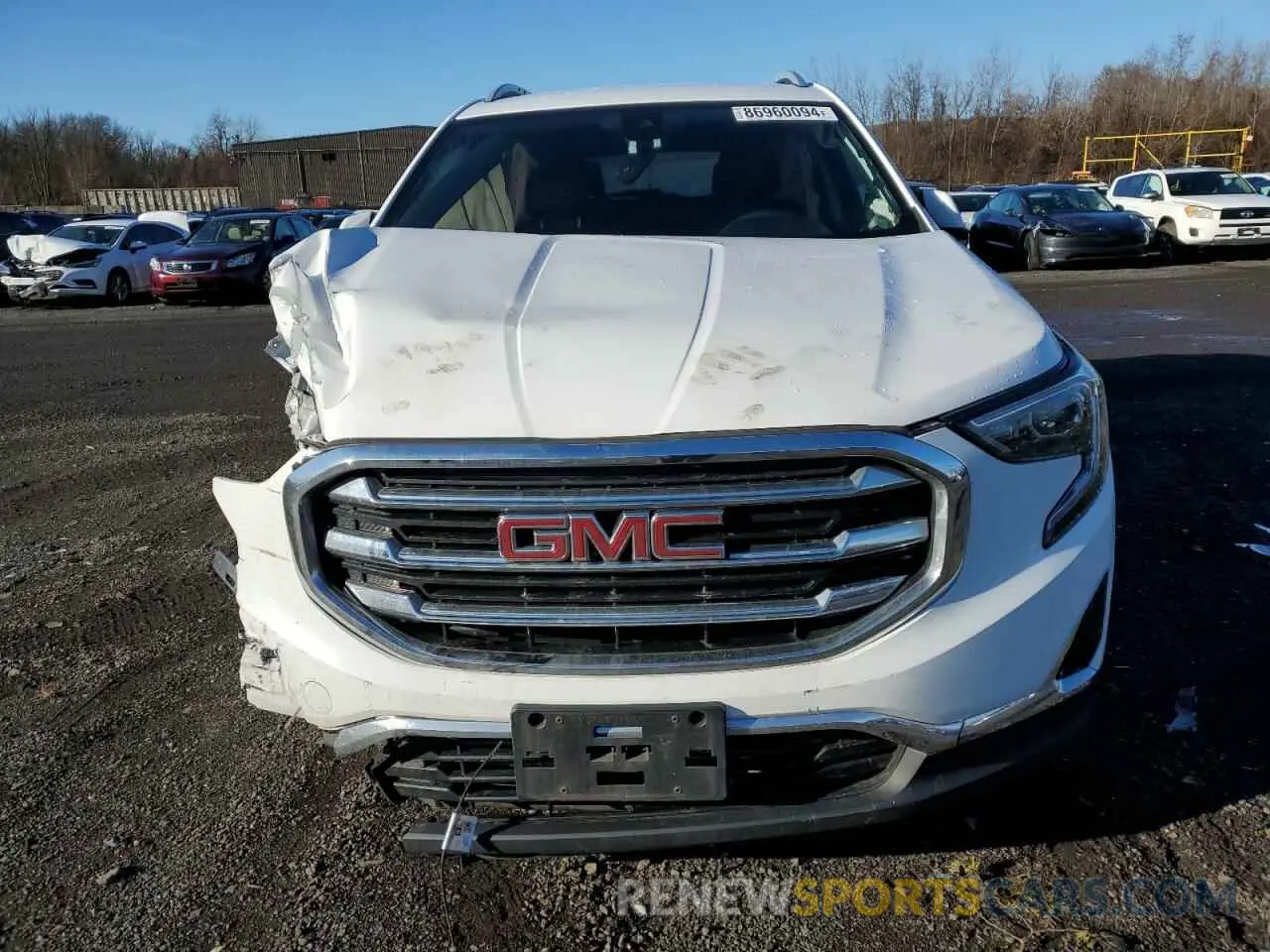 5 fotografías del automóvil dañado 3GKALVEV6LL242042 GMC TERRAIN 2020