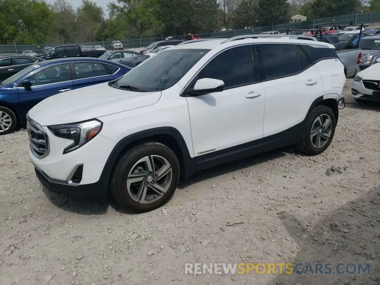 1 fotografías del automóvil dañado 3GKALVEV7LL114148 GMC TERRAIN 2020