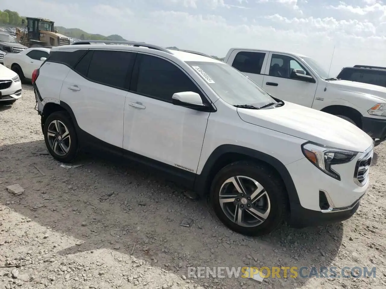 4 fotografías del automóvil dañado 3GKALVEV7LL114148 GMC TERRAIN 2020