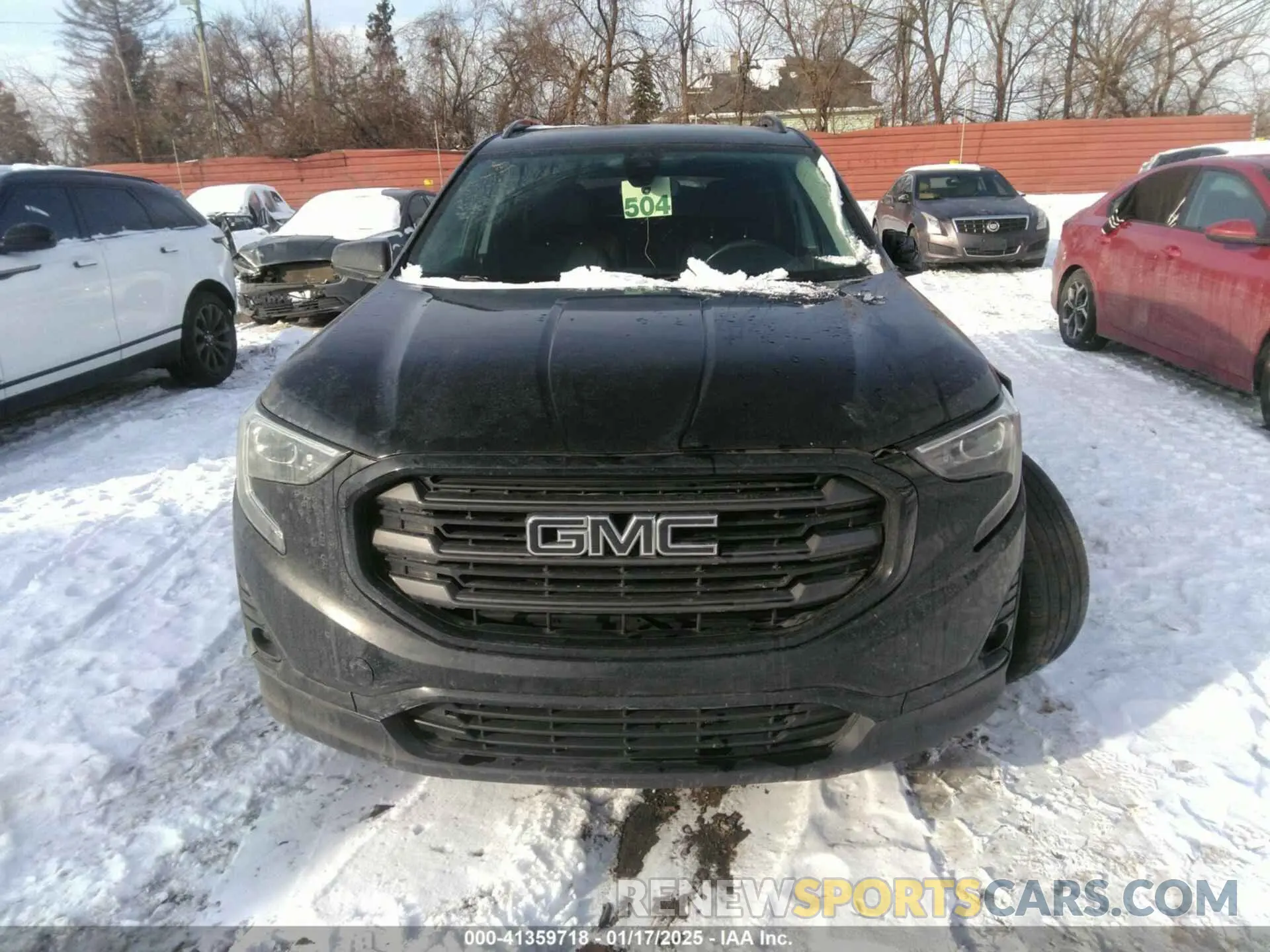 12 fotografías del automóvil dañado 3GKALVEV7LL177007 GMC TERRAIN 2020
