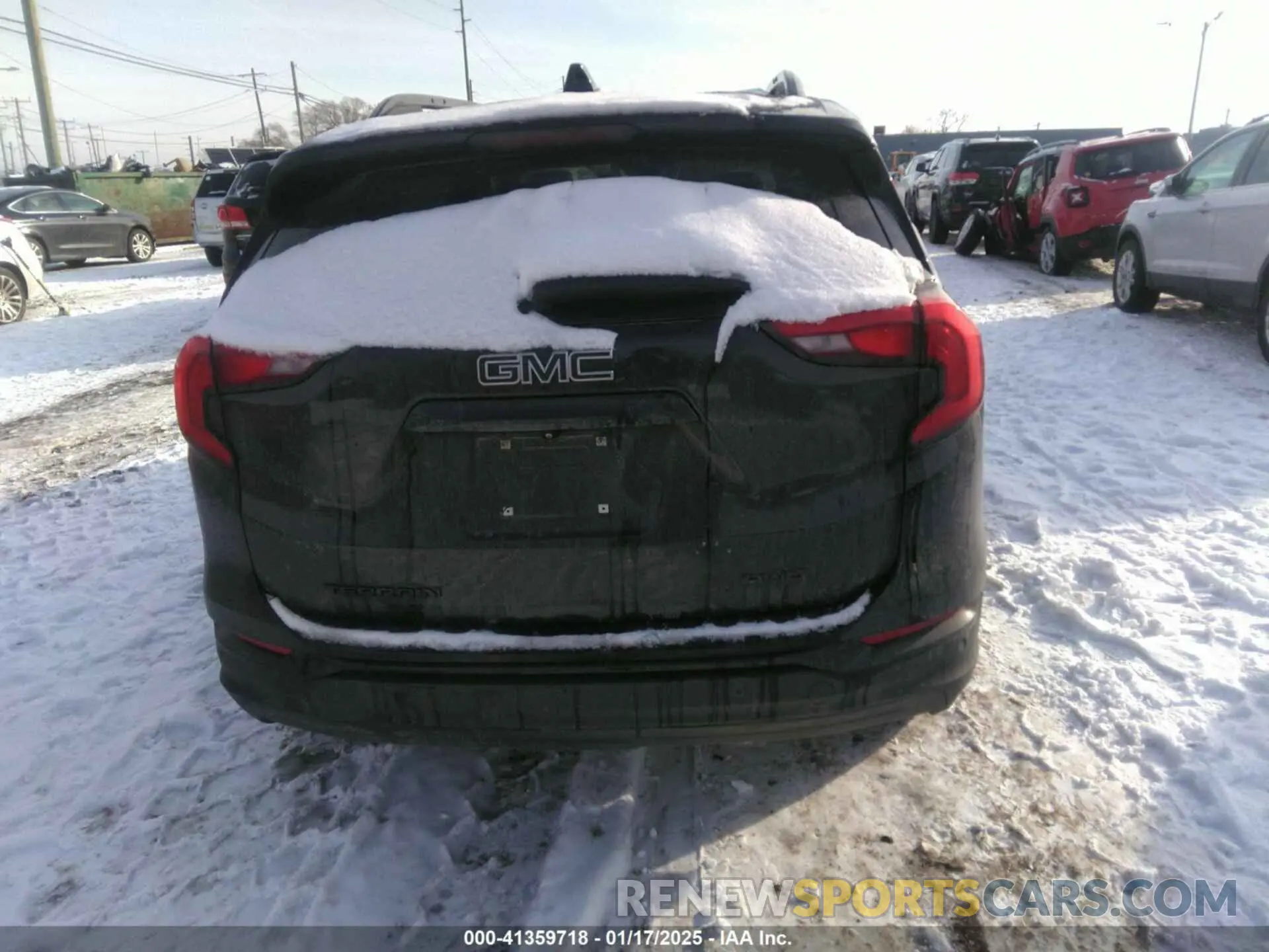 16 fotografías del automóvil dañado 3GKALVEV7LL177007 GMC TERRAIN 2020