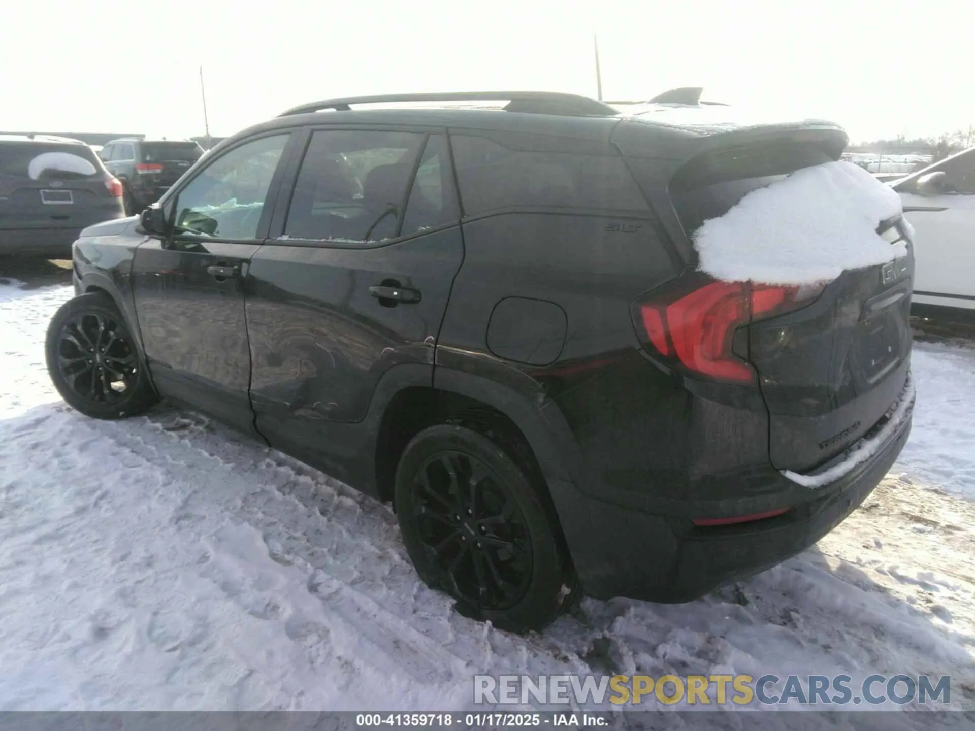 3 fotografías del automóvil dañado 3GKALVEV7LL177007 GMC TERRAIN 2020