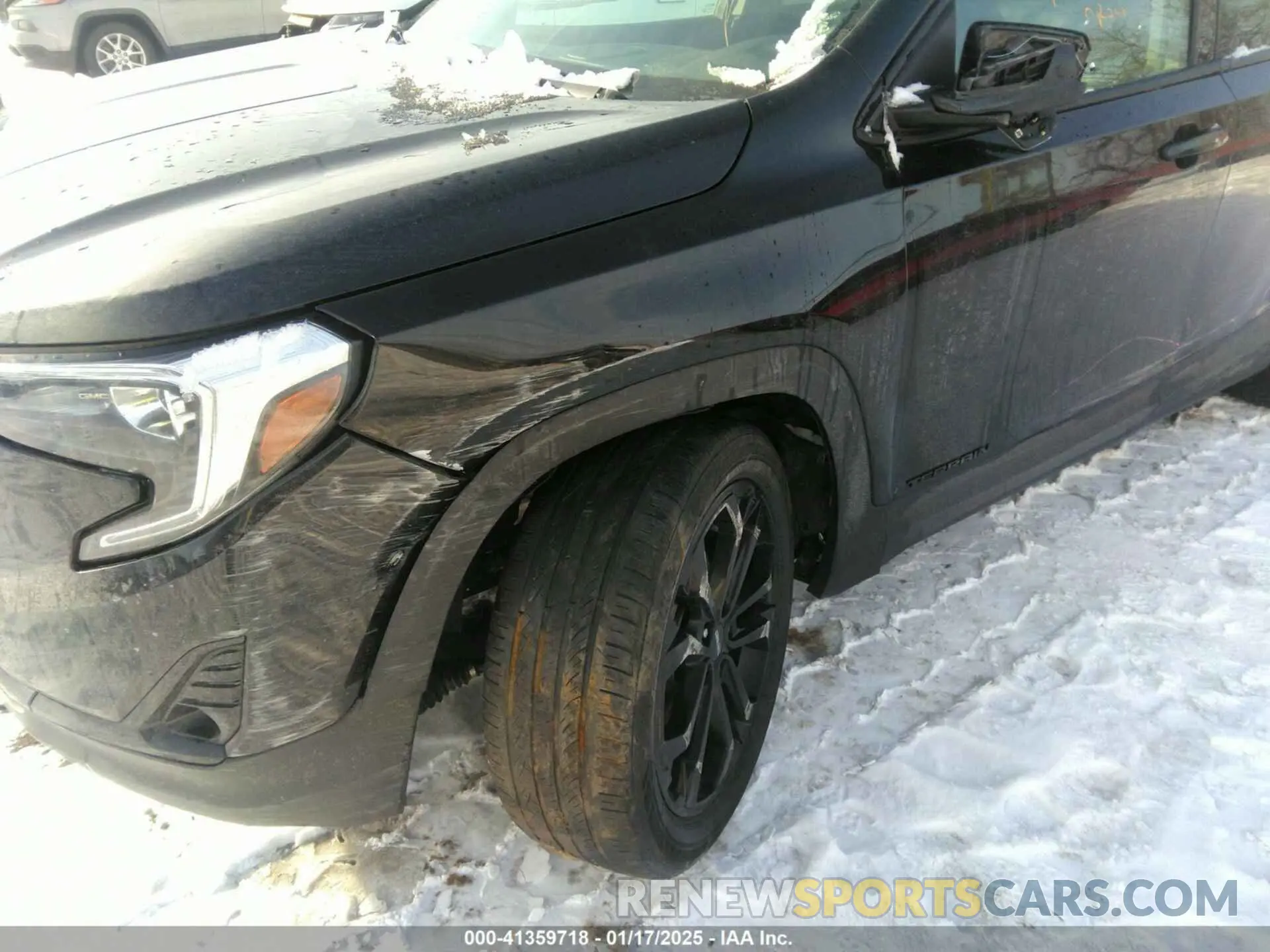 6 fotografías del automóvil dañado 3GKALVEV7LL177007 GMC TERRAIN 2020