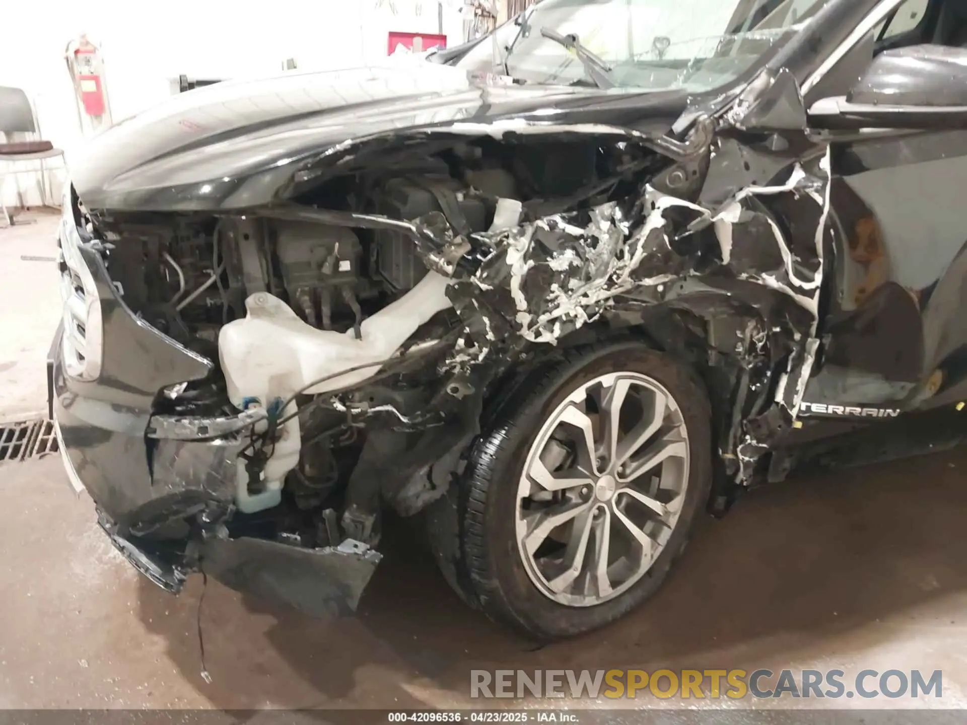 6 fotografías del automóvil dañado 3GKALVEV7LL248240 GMC TERRAIN 2020